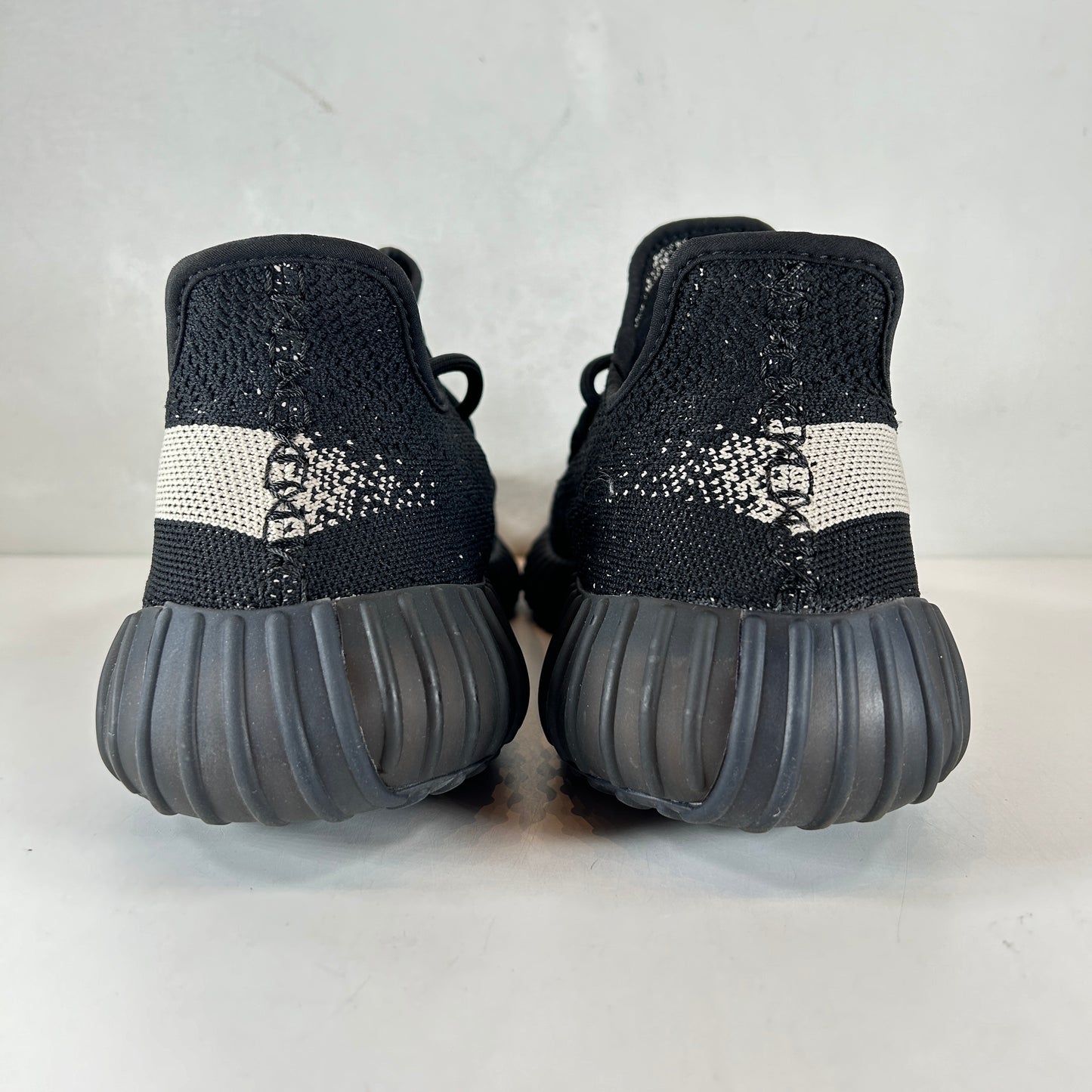 BY1604 adidas Yeezy Boost 350 V2 Core Black White [USED] - 11.5 M (Used)