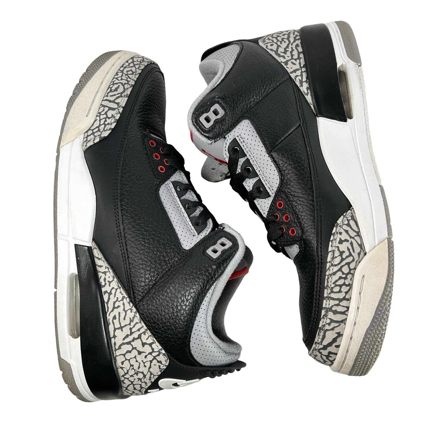 854262 001 Jordan 3 Retro Black Cement (2018) [USED] - 9.5 M (Used6)