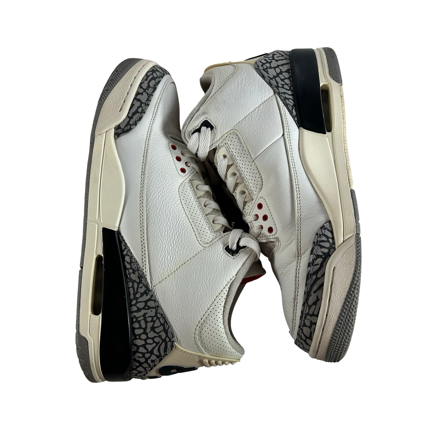 DN3707 100 Jordan 3 Retro White Cement Reimagined [USED] - 9.5 M (Used22)