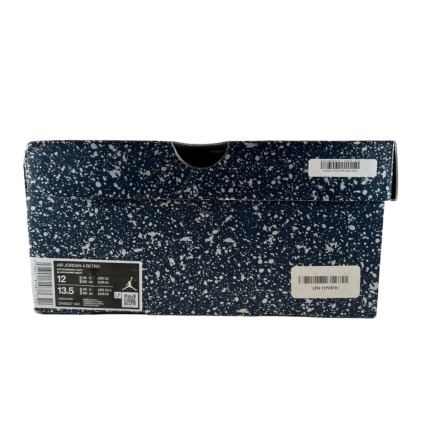 DH6927 140 Jordan 4 Retro Midnight Navy [USED] - 12 M (Used2)