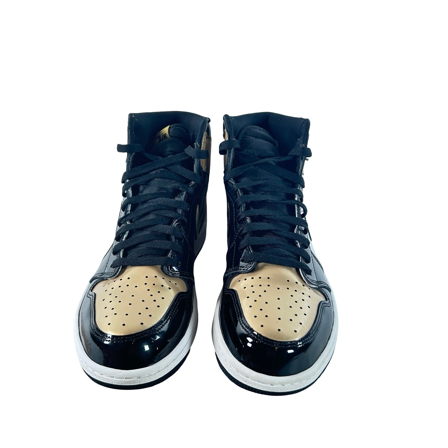 861428 007 Jordan 1 Retro High NRG Patent Gold Toe [USED] - 12 M (Used5)