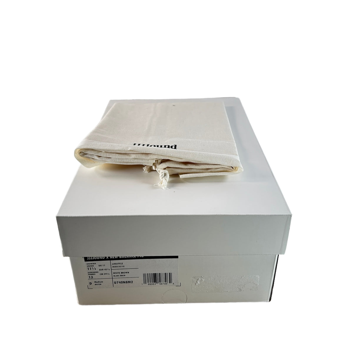 U740N8M2 New Balance 740N JJJJound Mushroom [USED] - 11.5 M (Used)