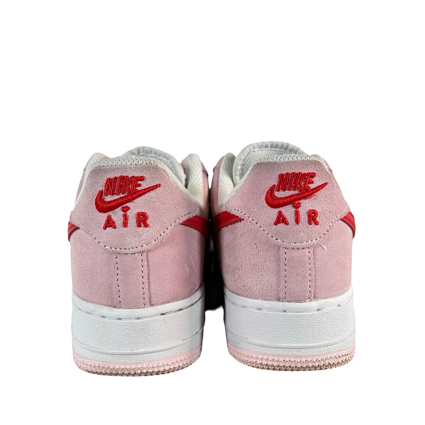 DD3384 600 Nike Air Force 1 Low '07 QS Valentine's Day Love Letter [USED] - 7.5 M (Used)
