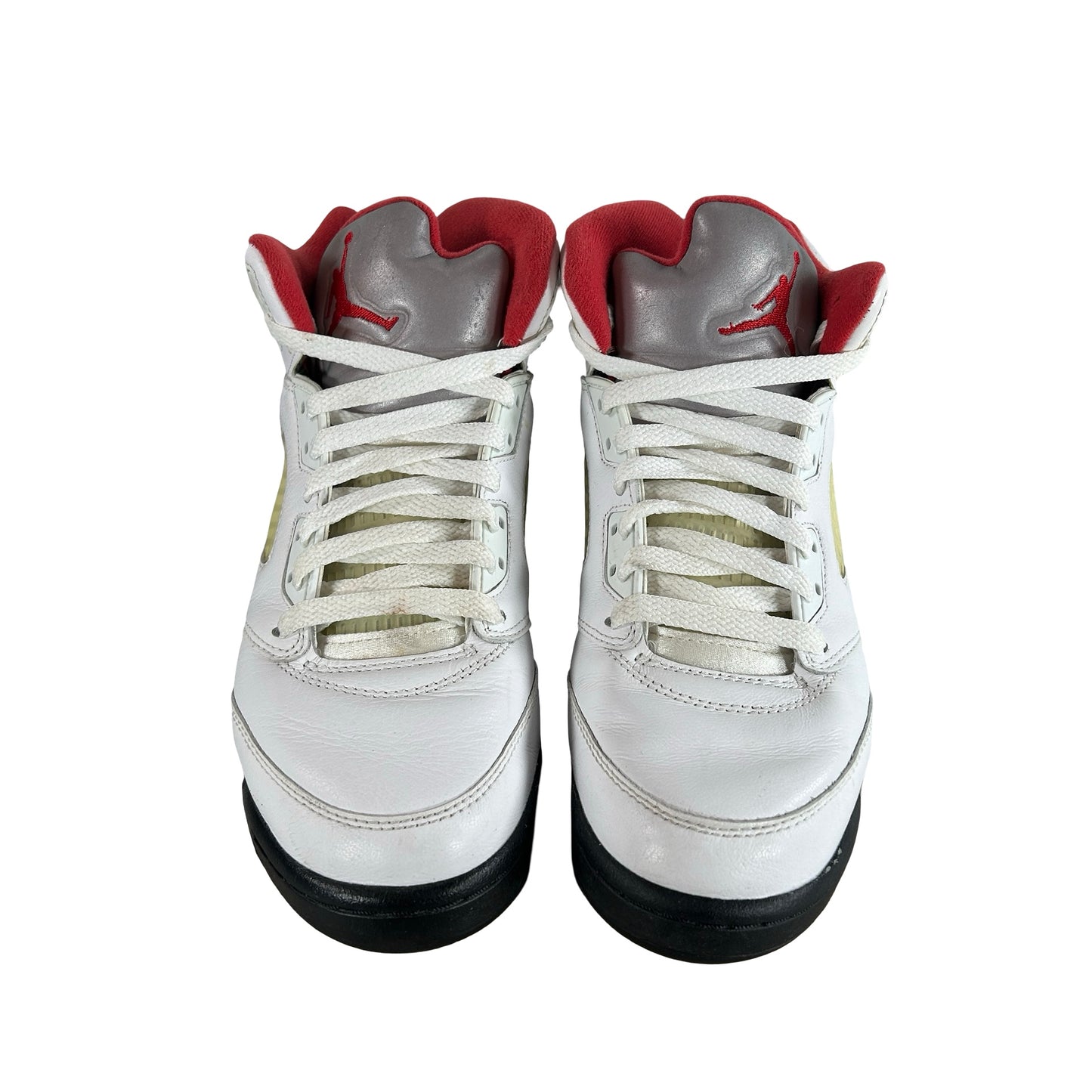 440888 102 Jordan 5 Retro Fire Rojo Plata Lengua (2020) (GS)