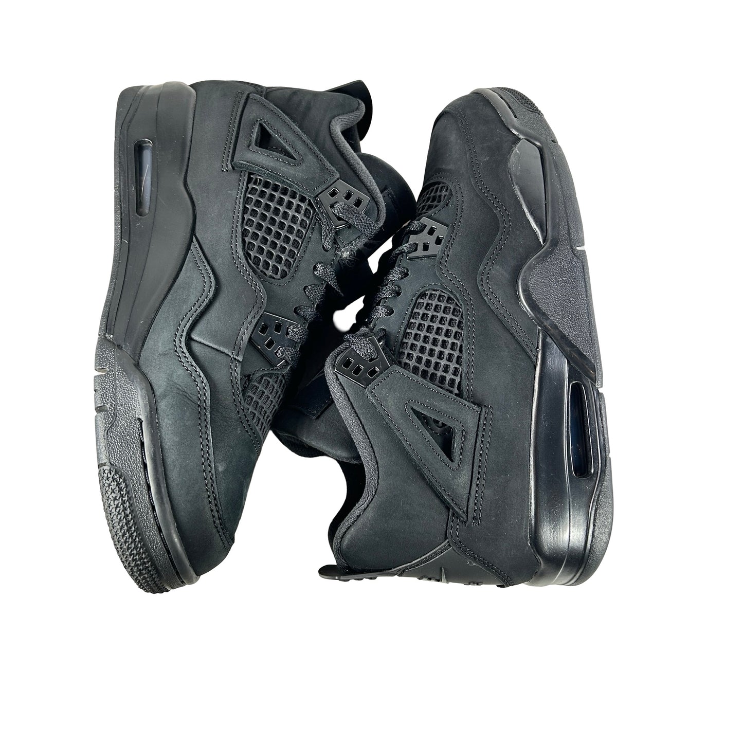 IB4171 010 Jordan 4 Retro Black Cat (2025) (GS) [USED] - 7 Y (Used2)