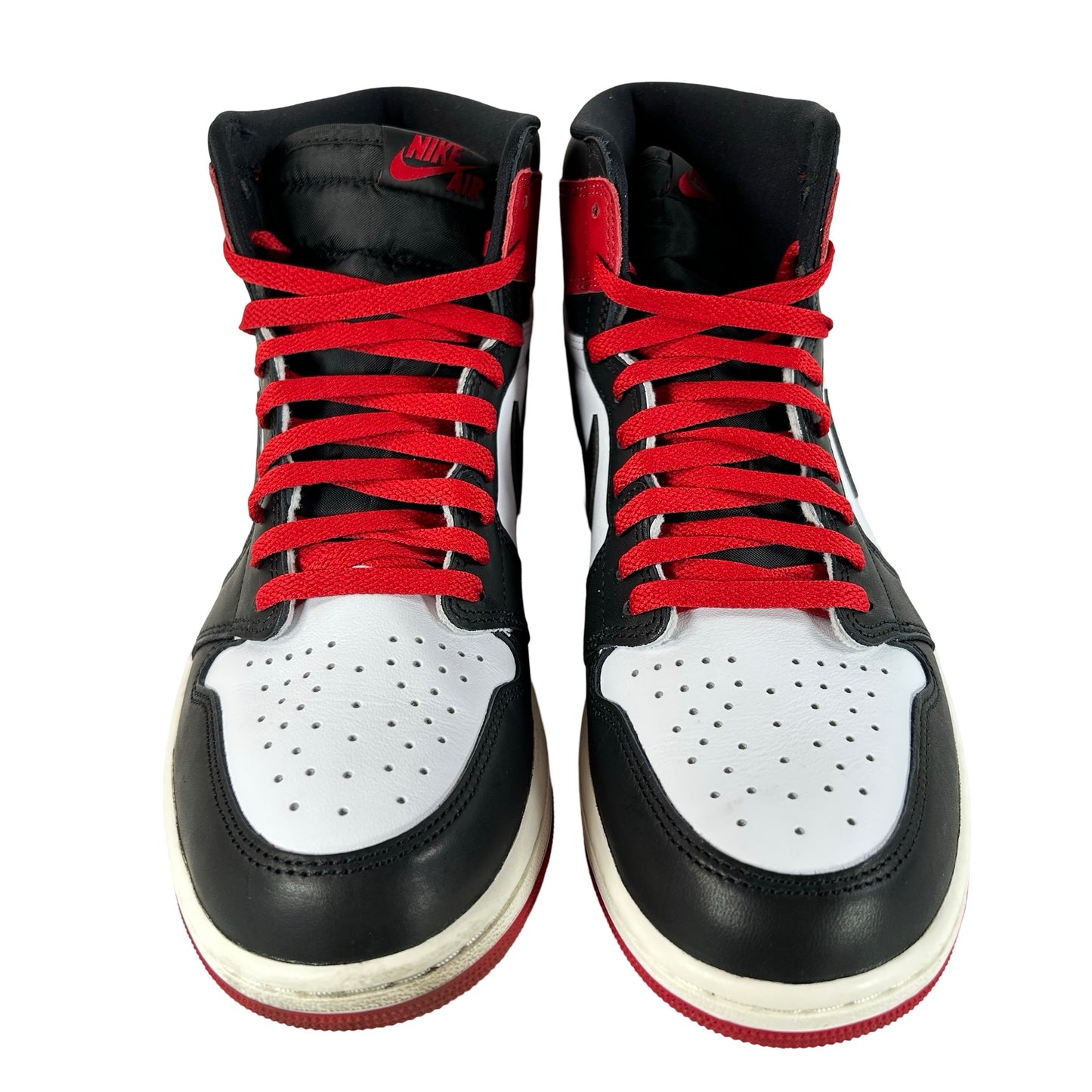 DZ5485 106 Air Jordan 1 High OG Black Toe Reimagined [USED] - 10.5 M (Used)