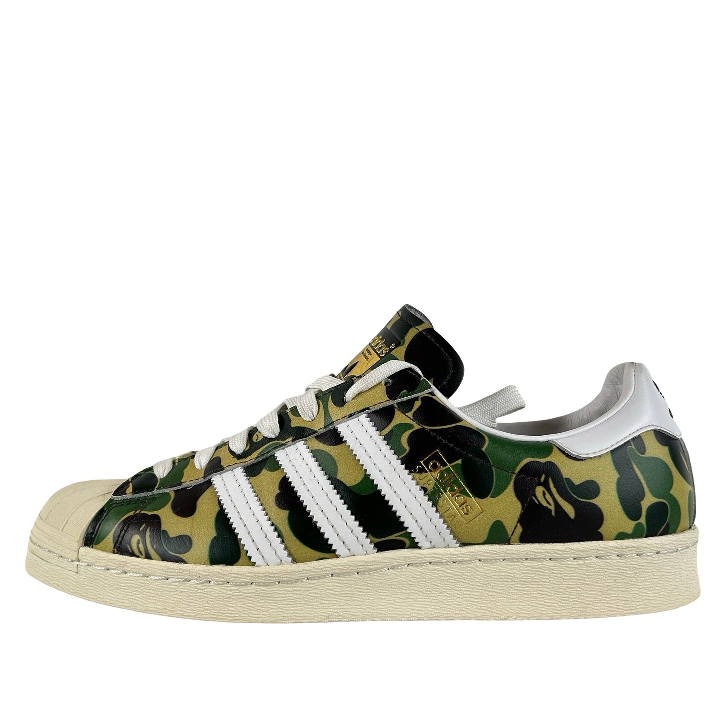 GZ8981 adidas Superstar Bape ABC Camo Green [USED] - 9.5 (Used)