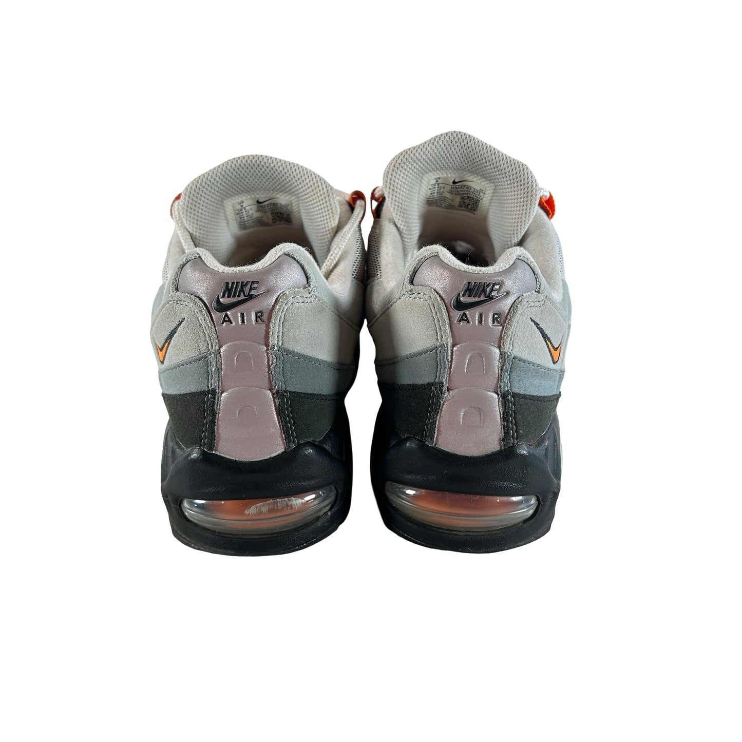 HM4740 101 Nike Air Max 95 OG Big Bubble Bright Mandarin 2.0 (2025) [USED] - 9 M (Used) (No Box)