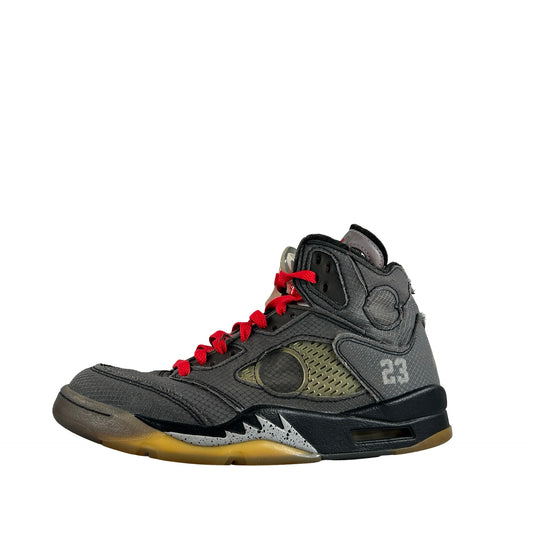 CT8480 001 Jordan 5 Off-White Black [USED] - 7.5 M (Used4)
