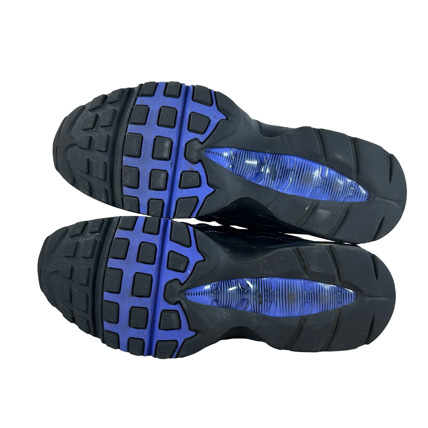 IB7936 001 Nike Air Max 95 OG Big Bubble Black Persian Violet [USED] - 9 M (Used)