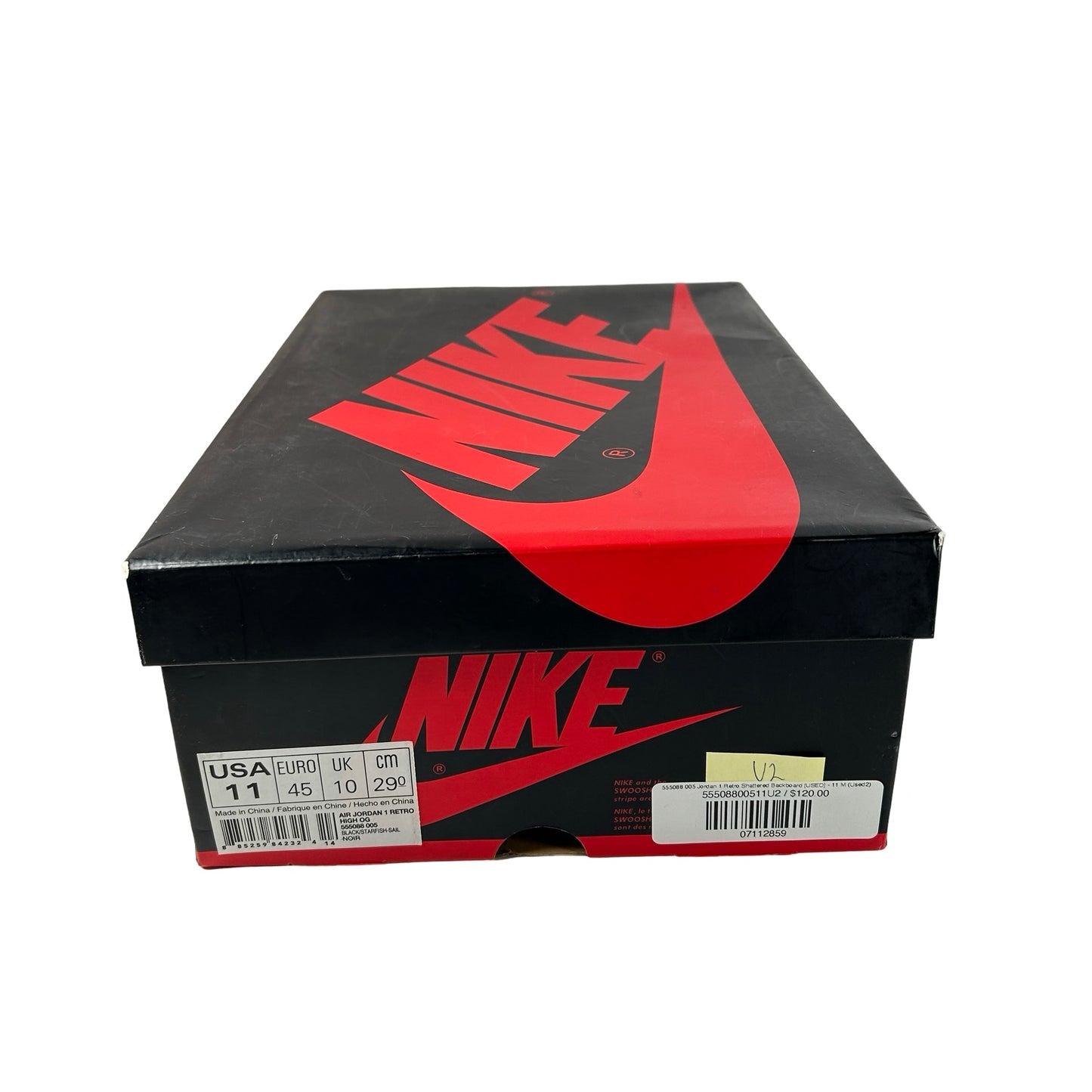 555088 005 Jordan 1 Retro Shattered Backboard [USED] - 11 M (Used2)