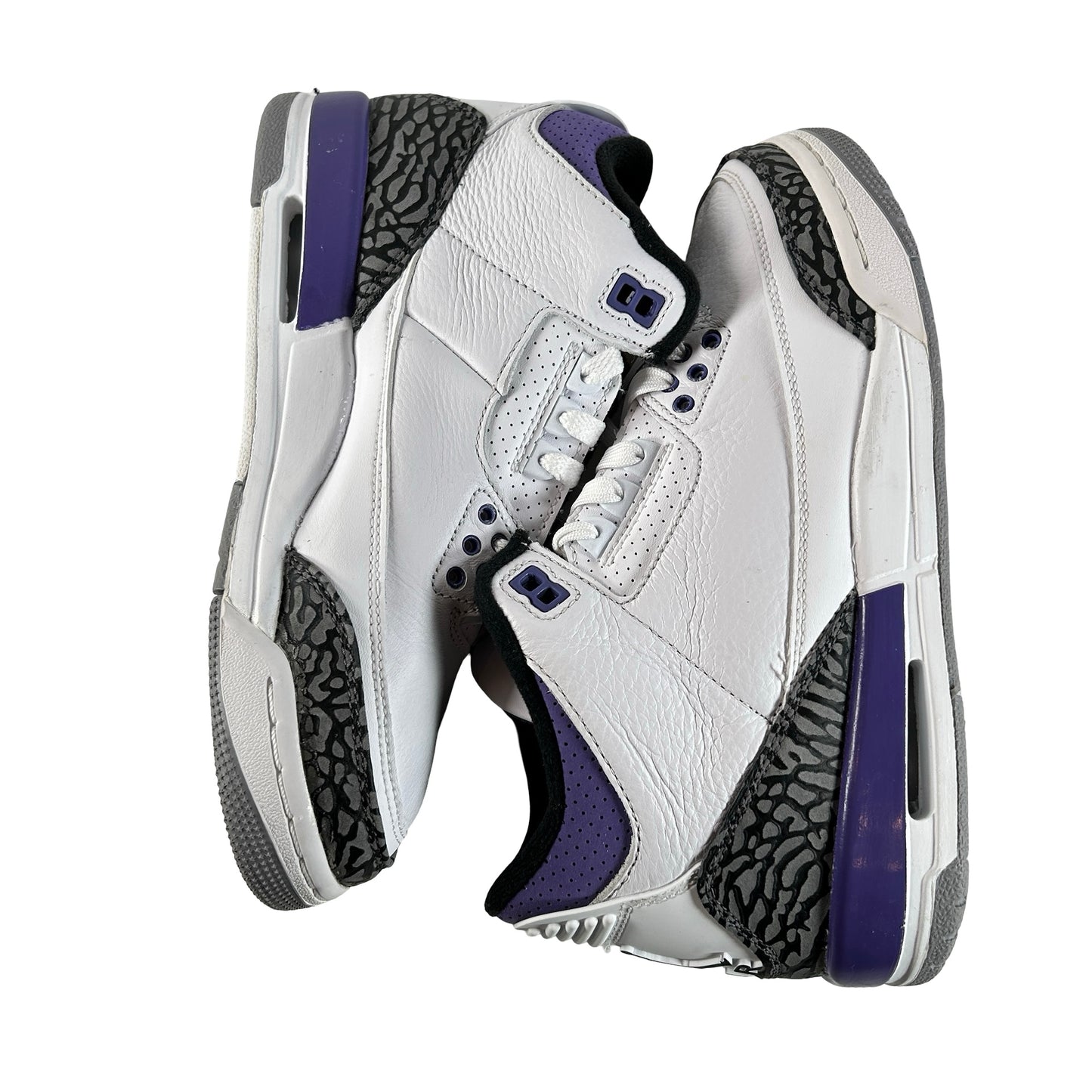 DM0967 105 Jordan 3 Retro Dark Iris (GS) [USED] - 7 Y (Used)