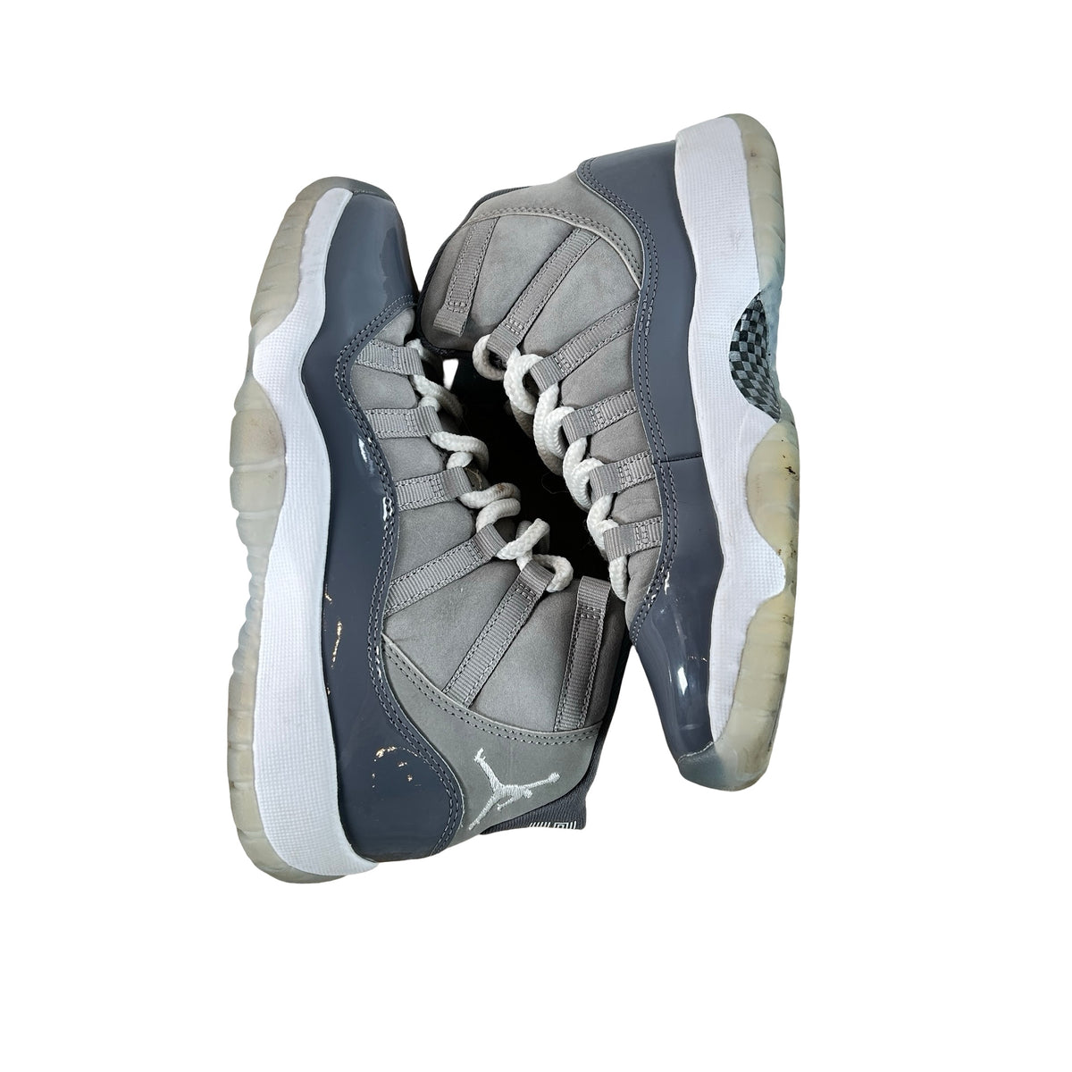 378038 005 Jordan 11 Cool Grey (2021) [USED] - 3.5 Y (Used)