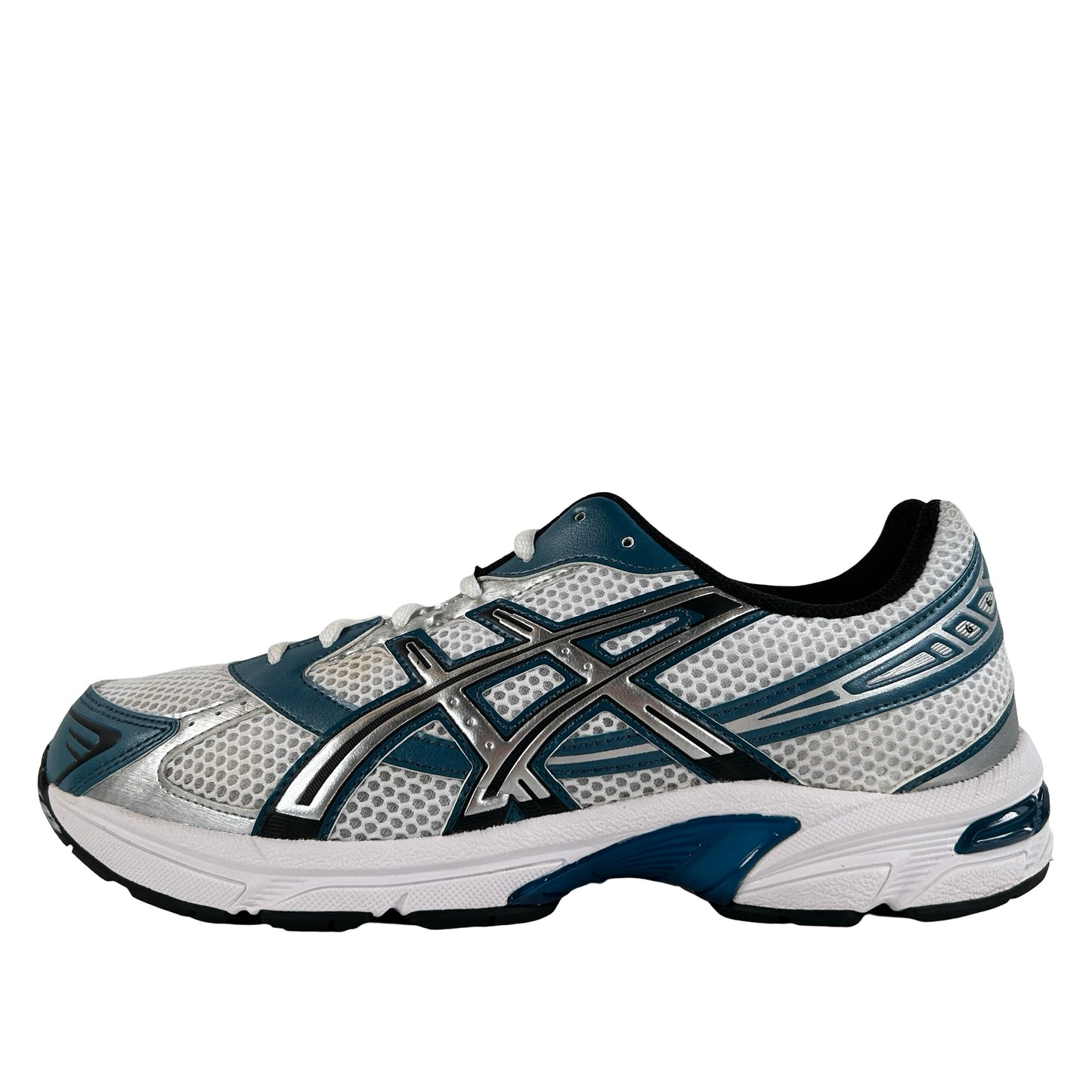 1203A609 103 ASICS Gel-1130 White Restful Teal [USED] - 10 M (Used2)