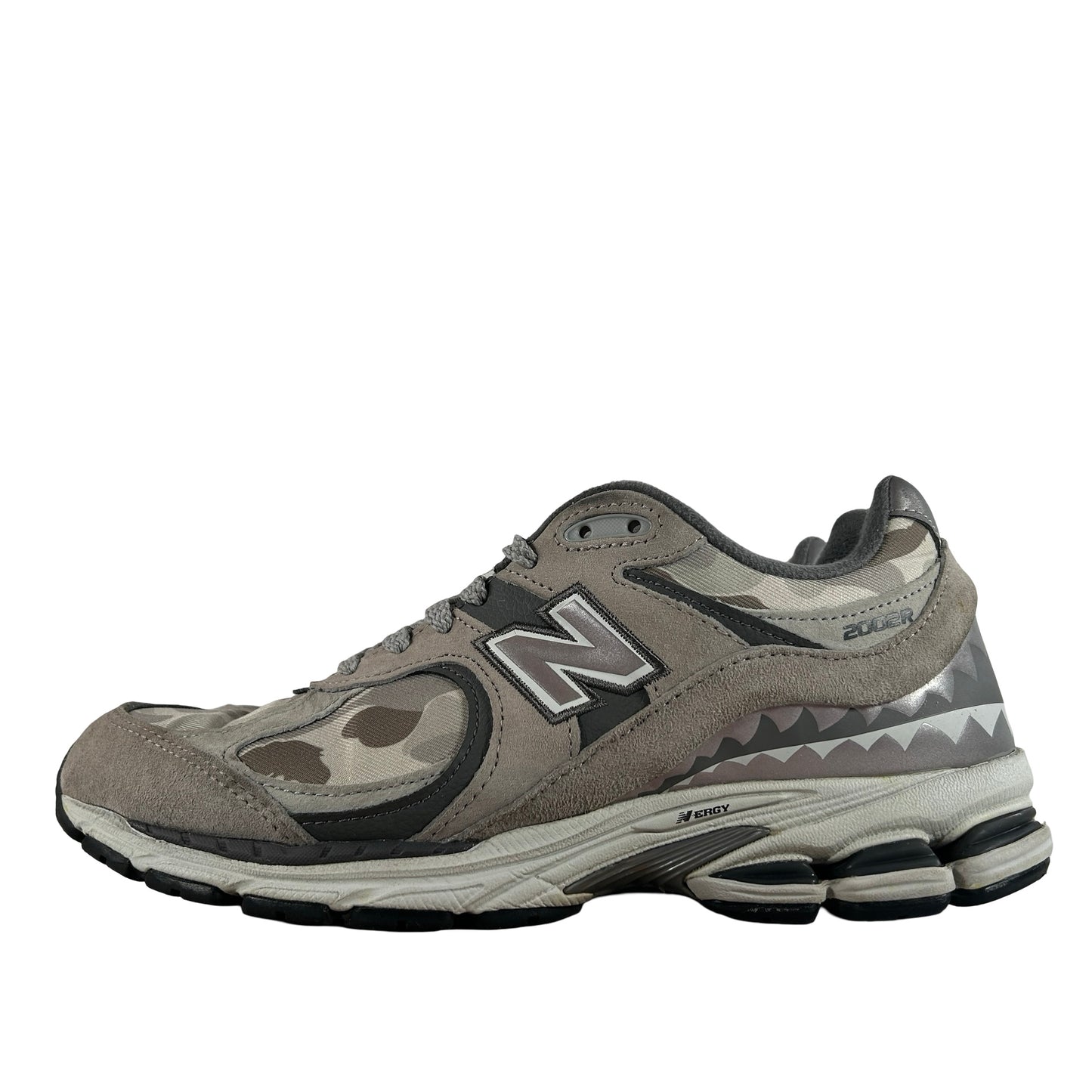 M2002RBG New Balance 2002R BAPE Grey [USED] - 9.5 M (Used)