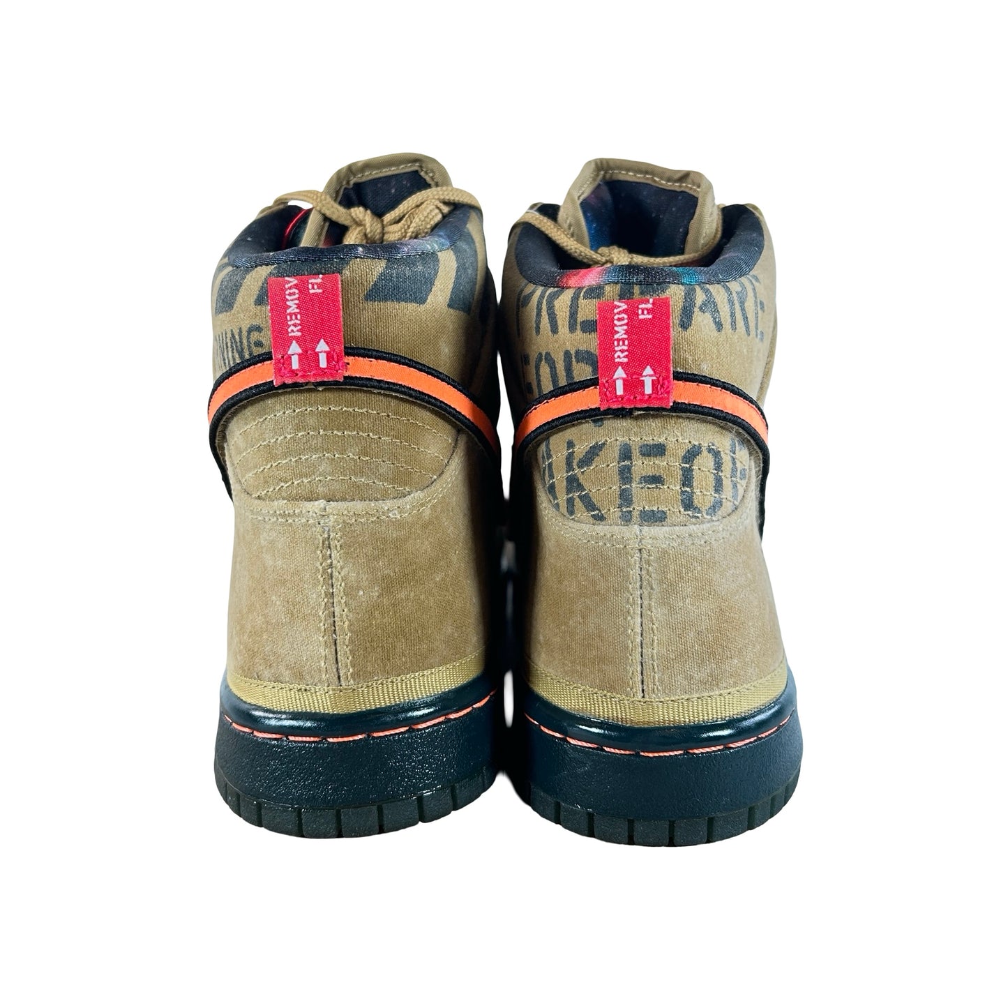 503766 780 Nike Dunk High All-Star Galaxy Gold [NO BOX]