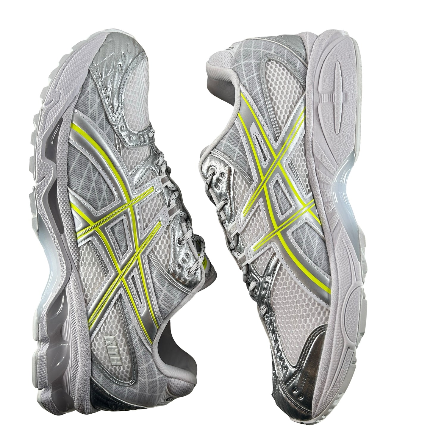 1203A844 100 ASICS Gel-Nimbus 10.1 Kith White Pure Silver [USED] - 11.5 M (Used) (Replace Box)