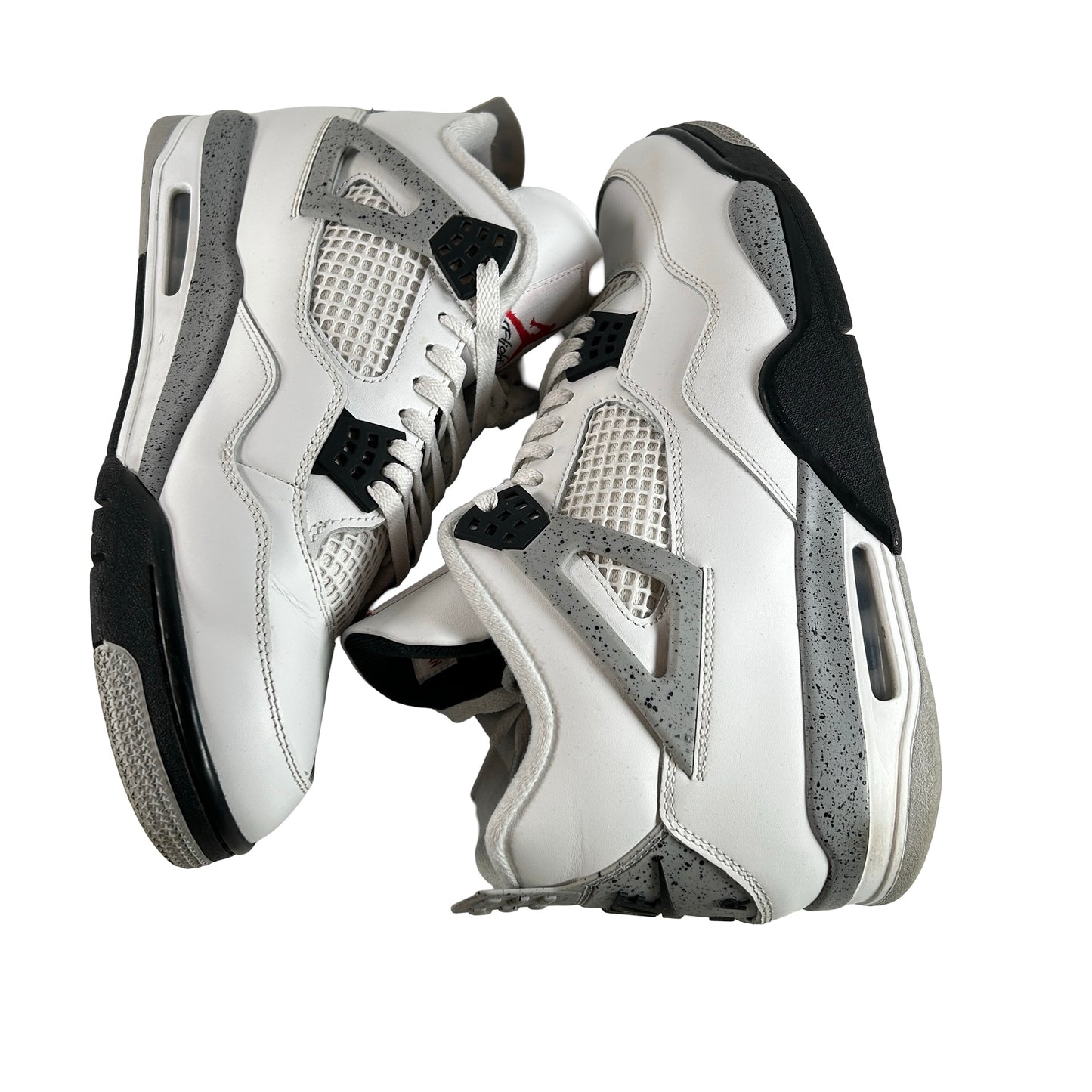 FV5029 100 Jordan 4 Retro White Cement (2025) [USED] - 13 M (Used) (Replace Box)