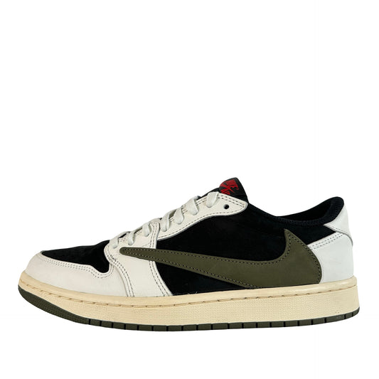 DZ4137 106 Jordan 1 Retro Low OG SP Travis Scott Olive (W) [USED] - 9.5 W (Used6)