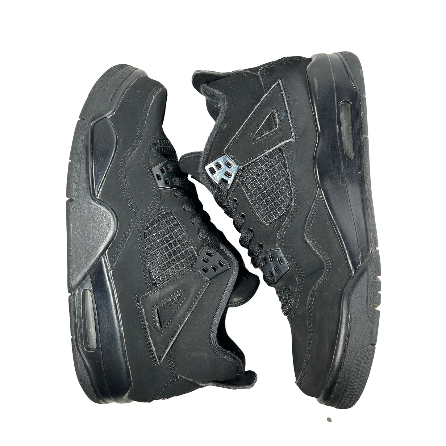408452 010 Jordan 4 Retro Black Cat (2020) (GS) [USED] - 7 Y (Used2) (No Box2)