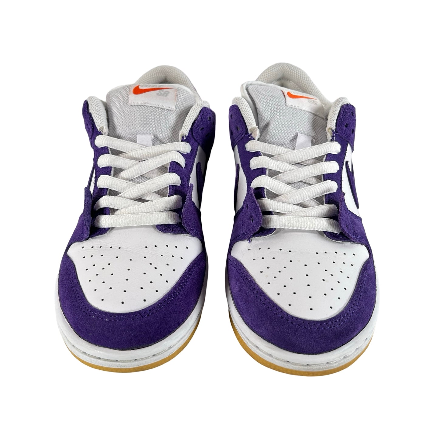 DV5464 500 Nike SB Dunk Low Pro ISO Orange Label Court Purple [USED] - 8.5 M (Used)