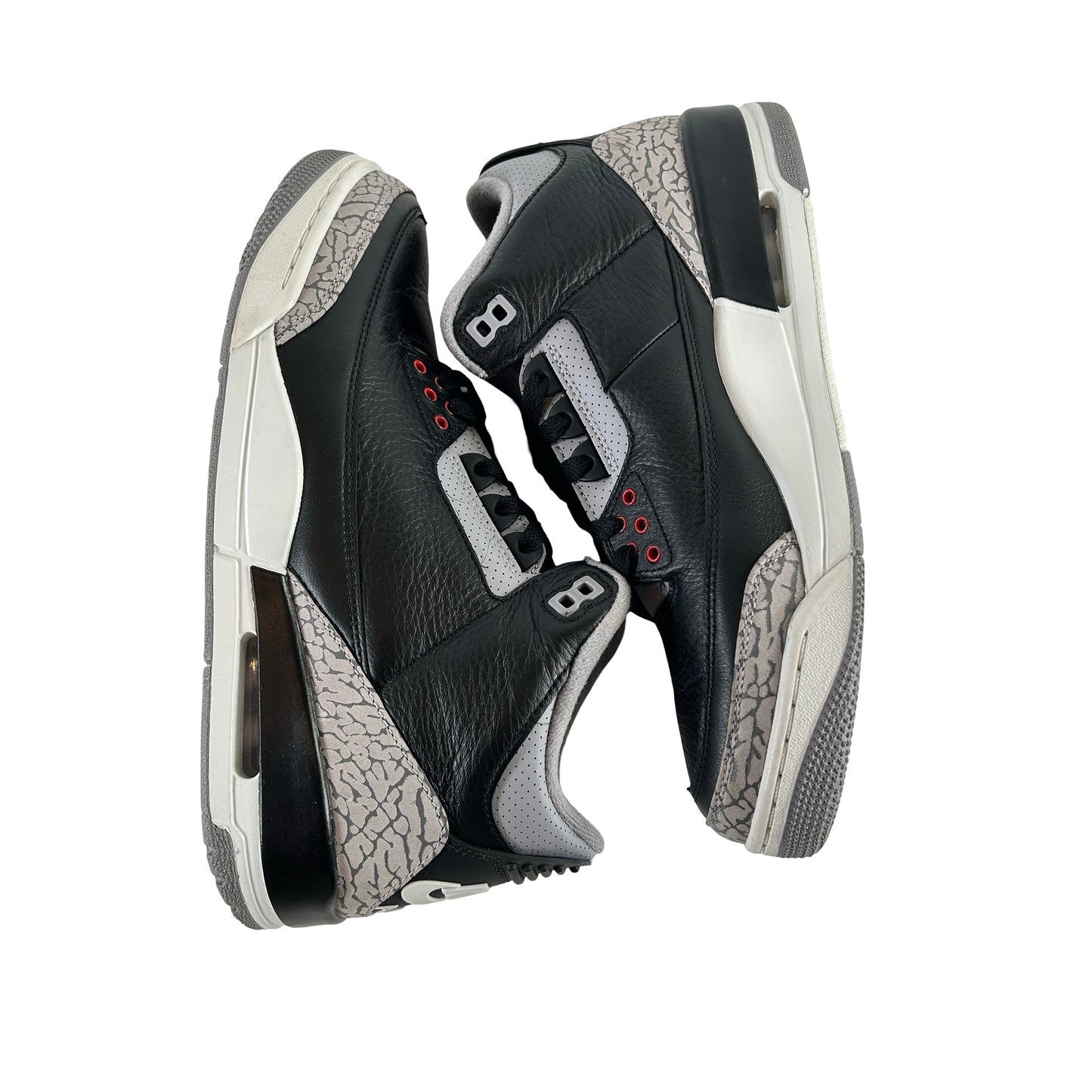 DN3707 010 Jordan 3 Retro Black Cement Reimagined (2024) [USED] - 9.5 M (Used12)