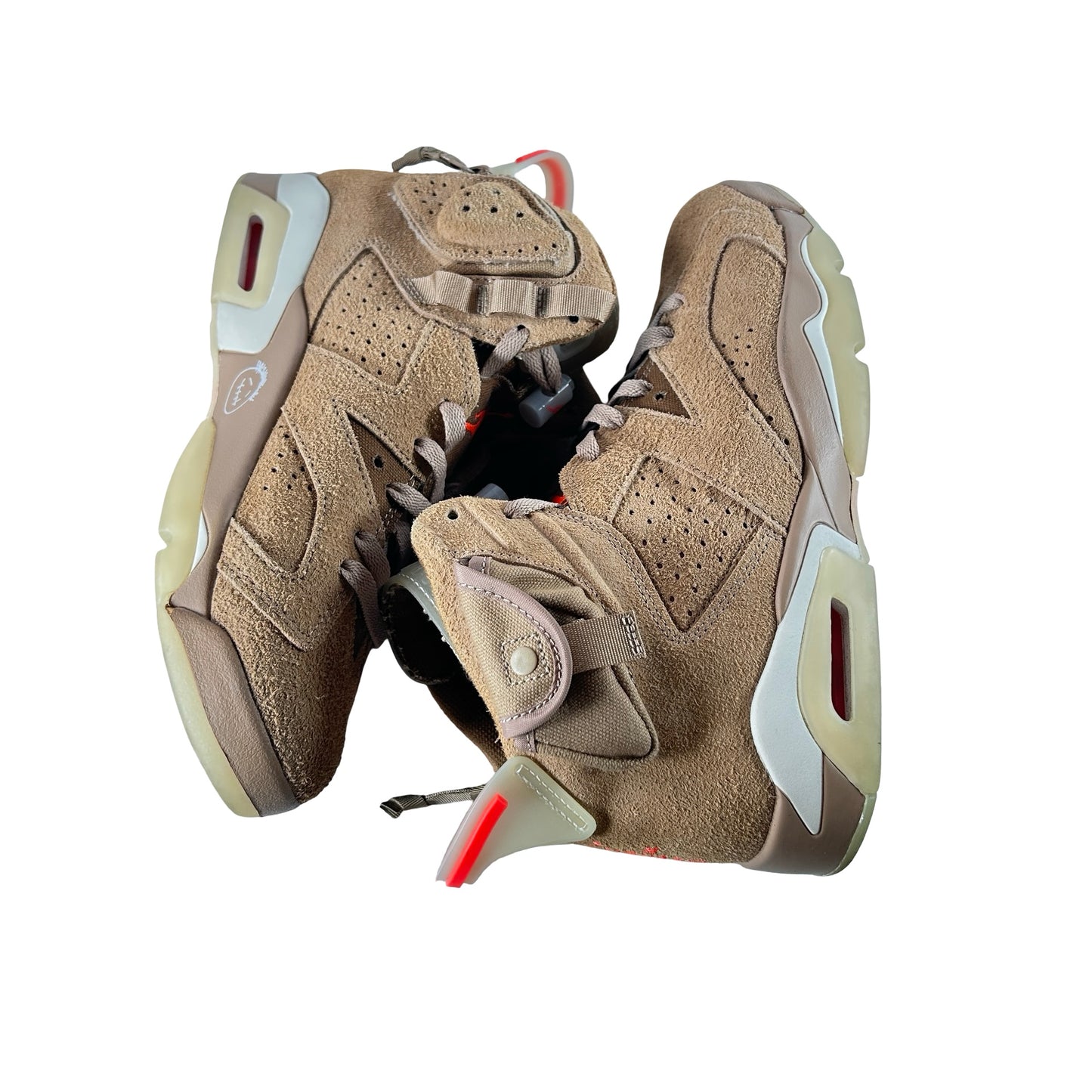 DH0690 200 Jordan 6 Retro Travis Scott British Khaki [USED] - 8 M (Used5)