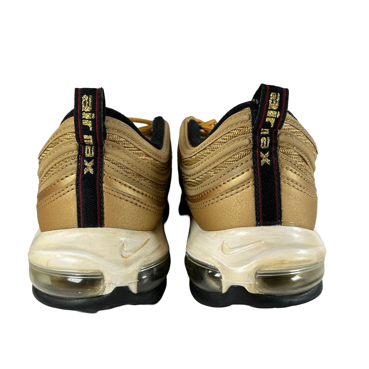 884421 700 Nike Air Max 97 Metallic Gold (2017/2018) [USED] - 13 M (Used)
