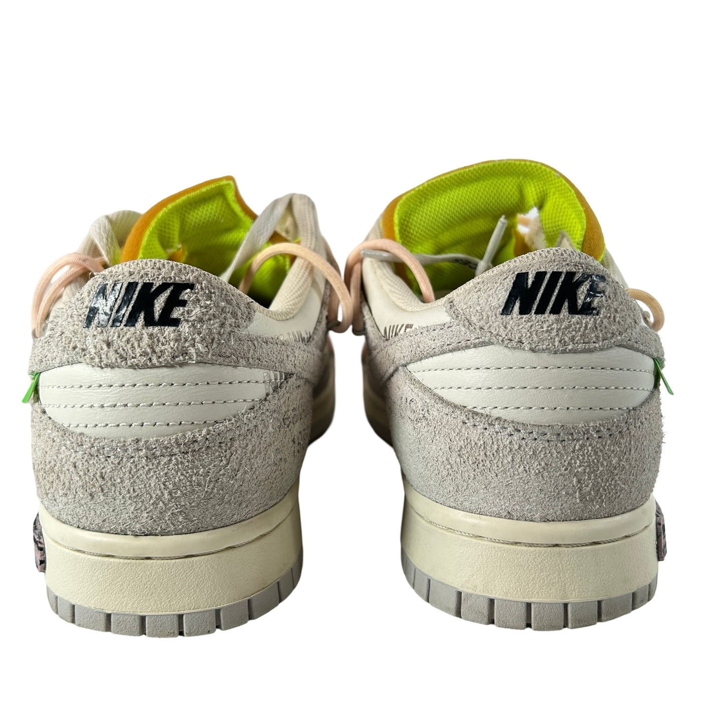 DJ0950 100 Nike Dunk Low Off-White Lot 12 [USED] - 11 M (Used)