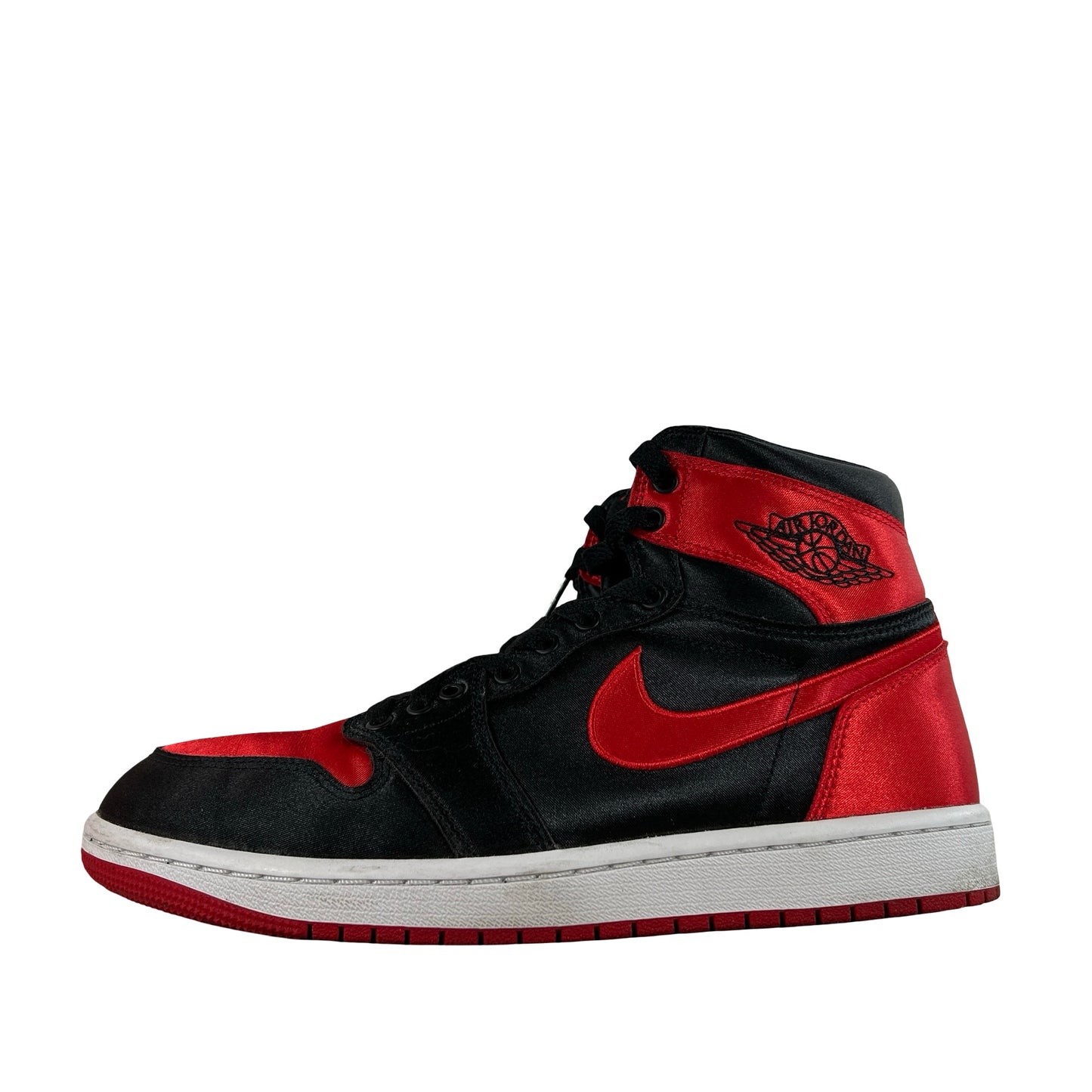 FD4810 061 Jordan 1 Retro High OG Satin Bred [USED] - 9 W (Used)