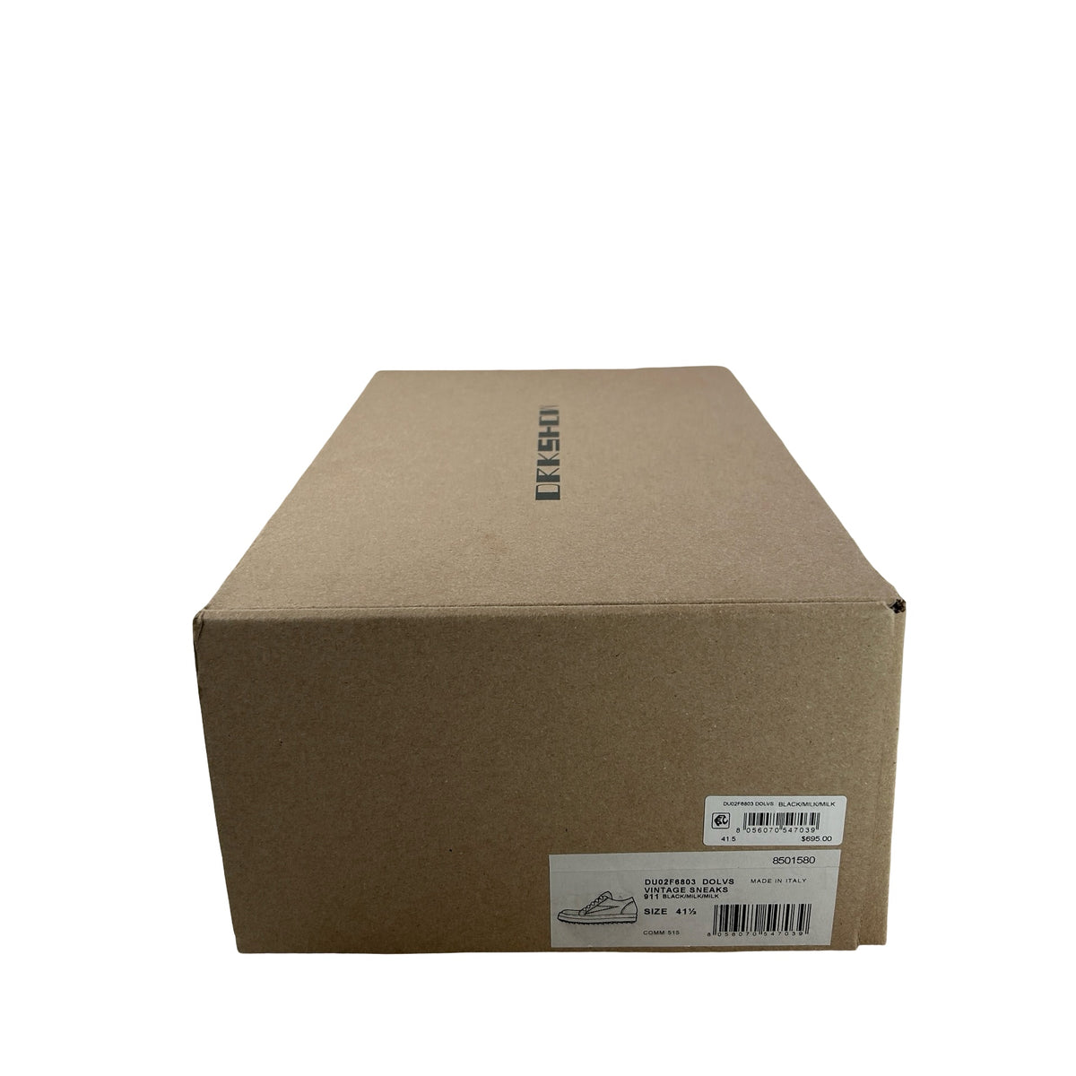 DU02D2803 DOLVS 911 Rick Owens DRKSHDW Vintage Low Black Milk