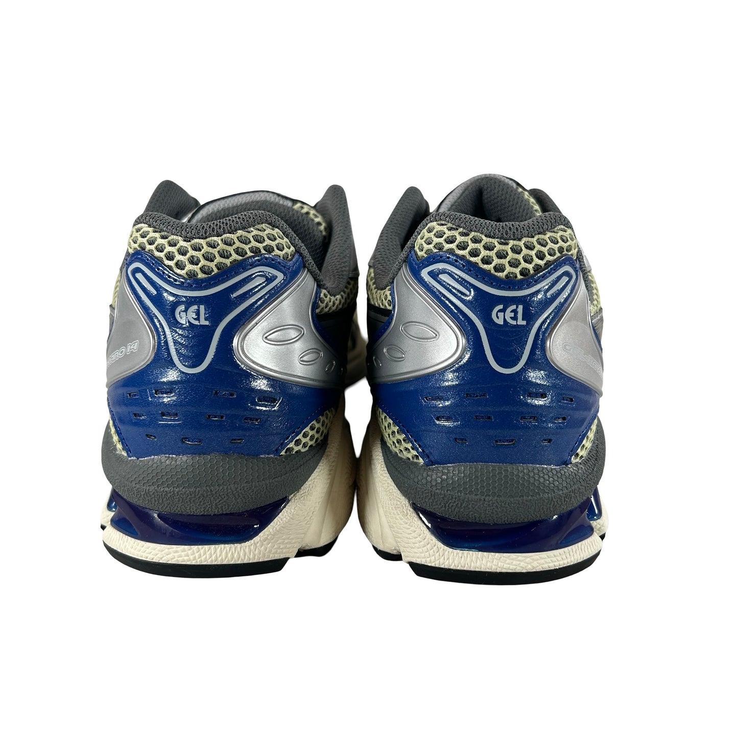 1203A740 750 ASICS Gel-Kayano 14 Soft Yellow Asics Blue [USED] - 11 M (VNDS)