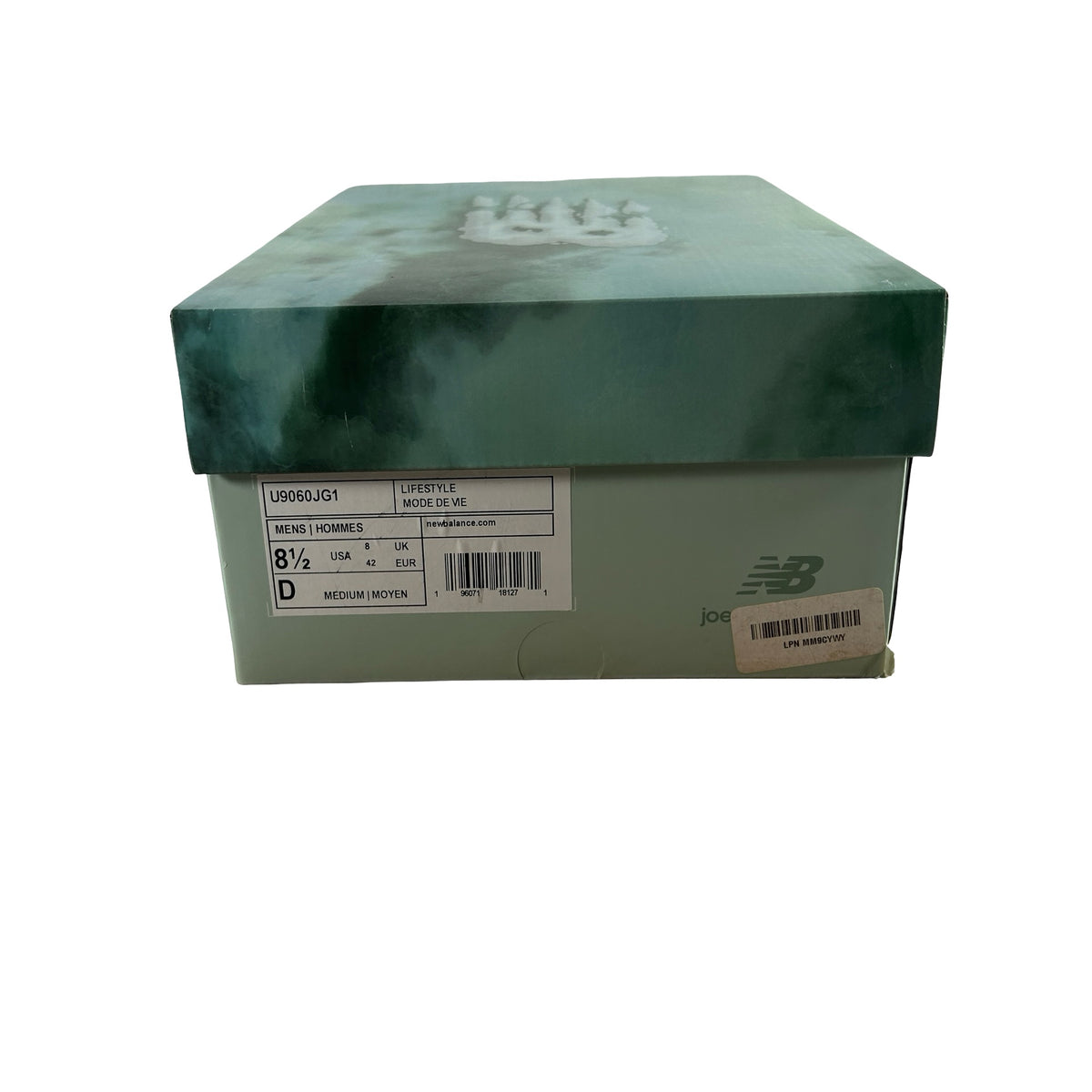 U9060JG1 New Balance 9060 Joe Freshgoods Inside Voices Baby Shower Blue [USED] - 8.5 M (Used)