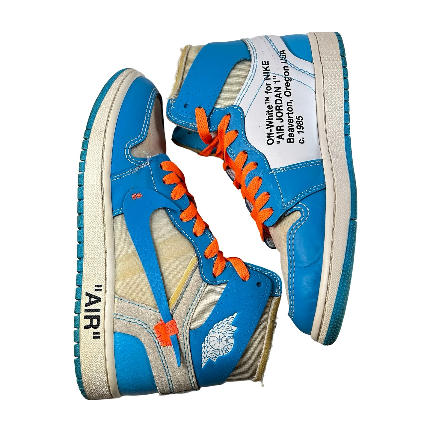 AQ0818 148 Jordan 1 Retro High Off-White UNC [USED] - 6.5 M (Used)