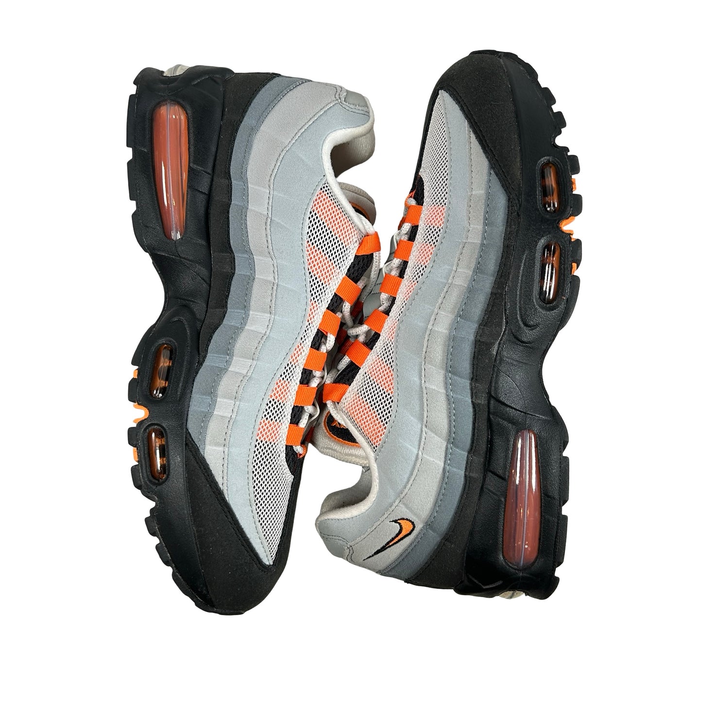 HM4740 005 Nike Air Max 95 OG Big Bubble Bright Mandarin (2025) [USED] - 9.5 M (Used3)