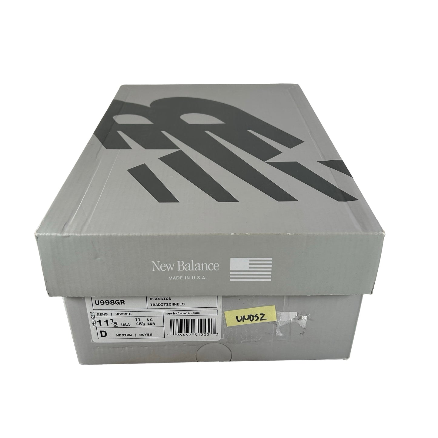 U998GR New Balance 998 Core MiUSA Grey Silver [USED] - 11.5 M (VNDS2)