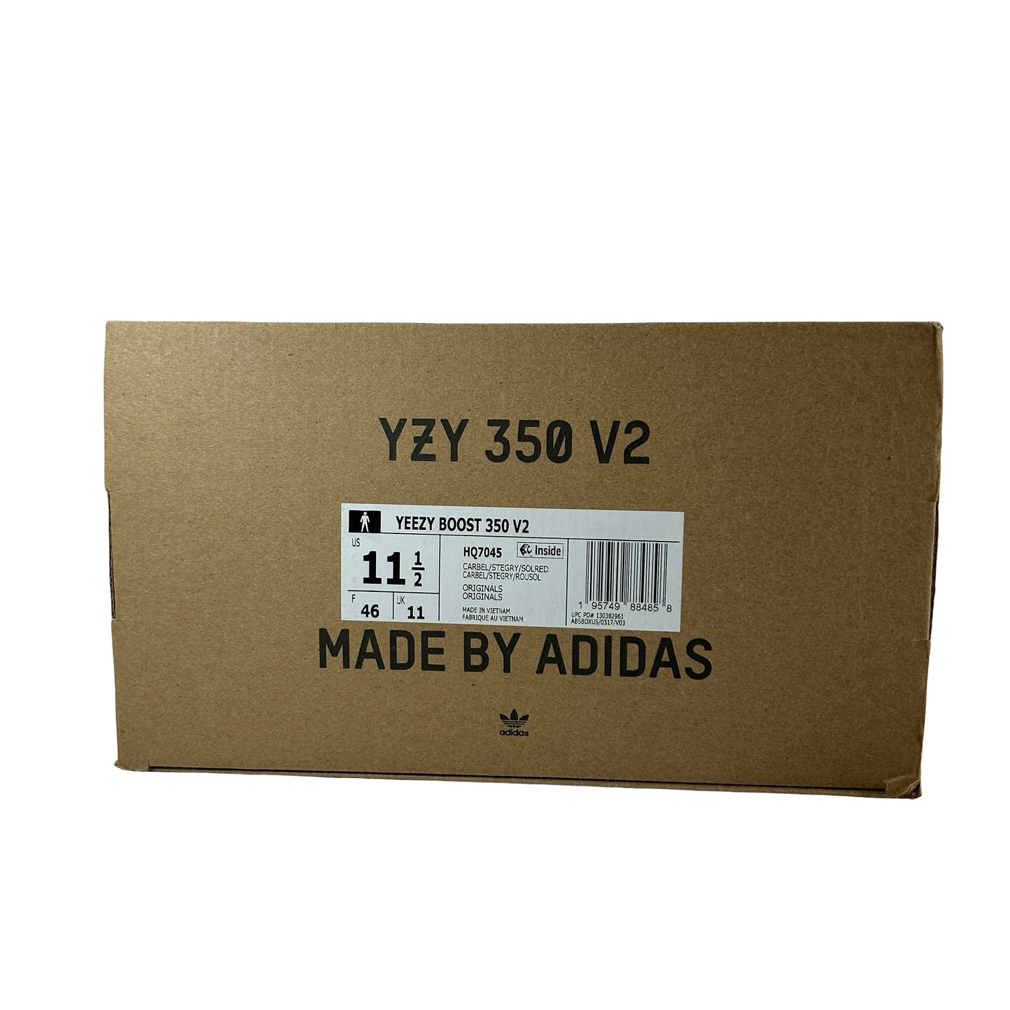 HQ7045 adidas Yeezy Boost 350 V2 Carbon Beluga [USED] - 11.5 M (Used)