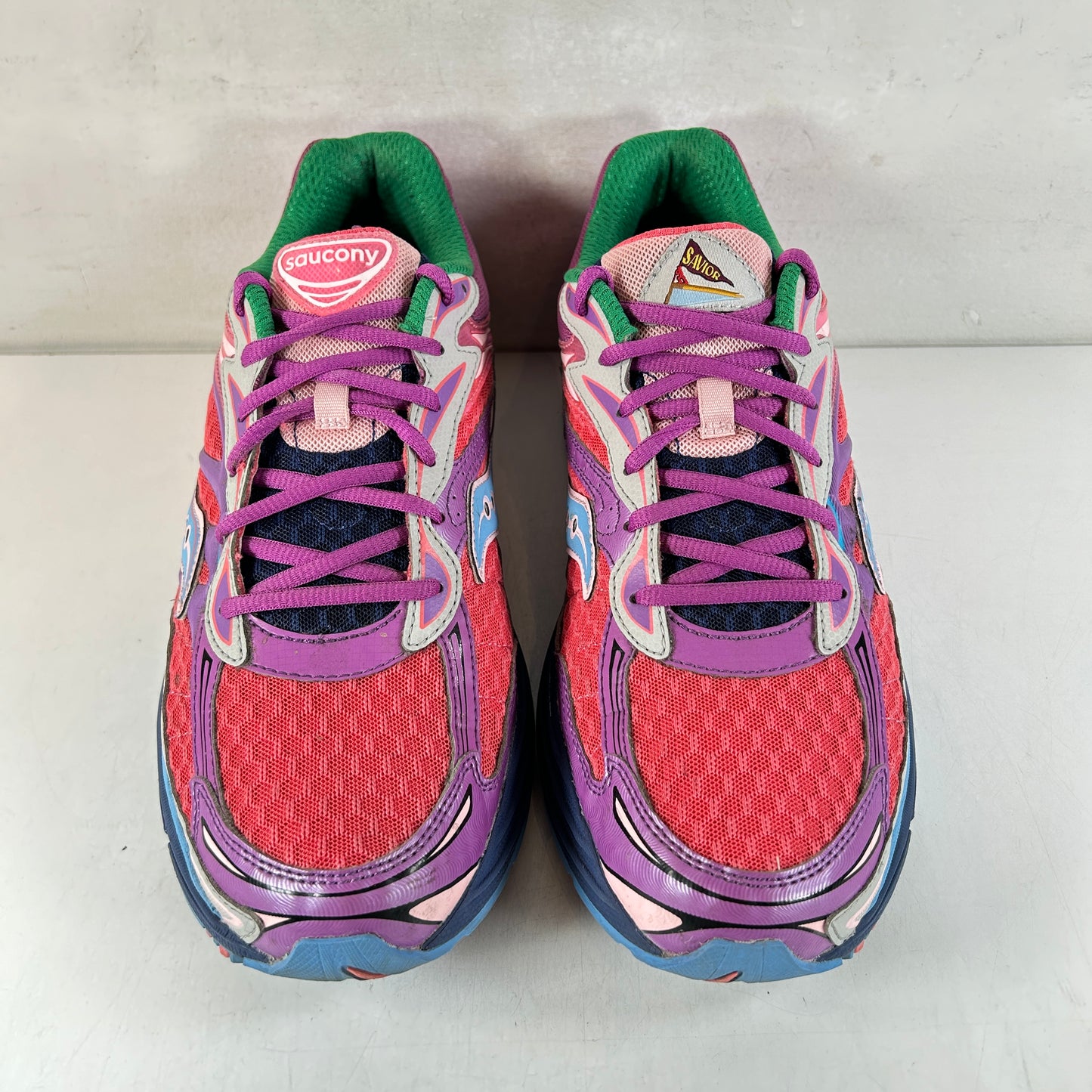 S708641 Saucony ProGrid Omni 9 Jae Tips To Do List Pink [USED] - 11 M (Used)