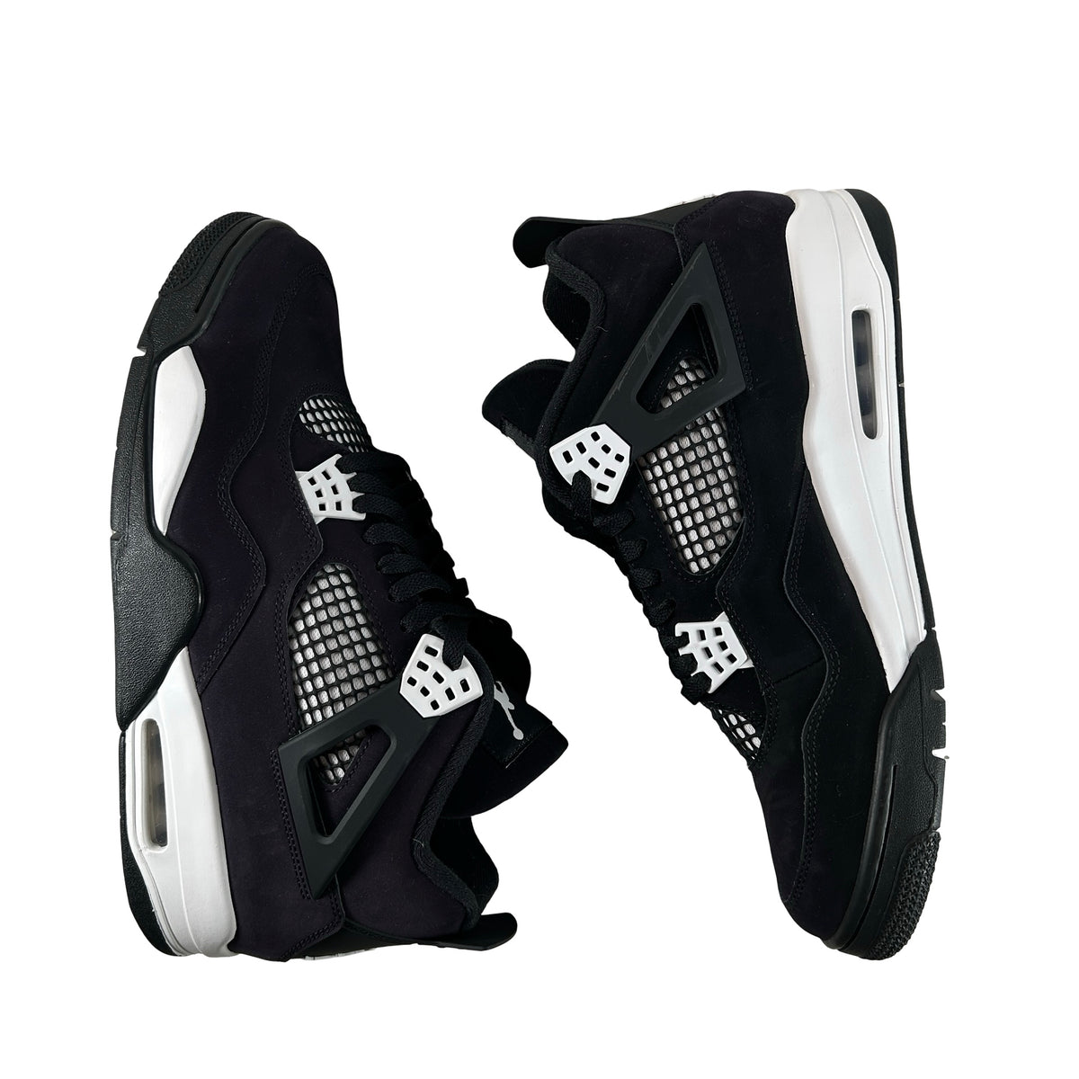 FQ8138 001 Air Jordan 4 Retro White Thunder [USED] - 12 M (Used2) (No Box2)