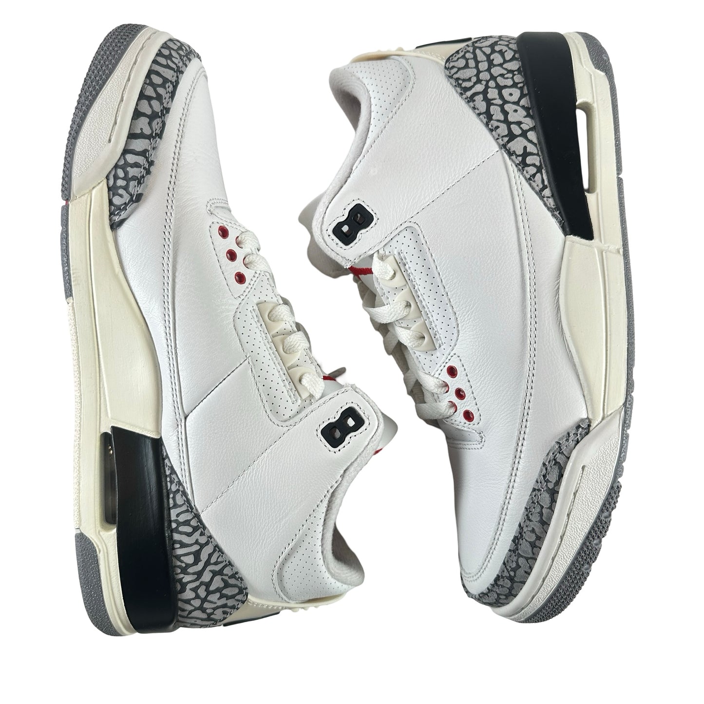 DN3707 100 Jordan 3 Retro White Cement Reimagined [USED] - 8 M (Used9)