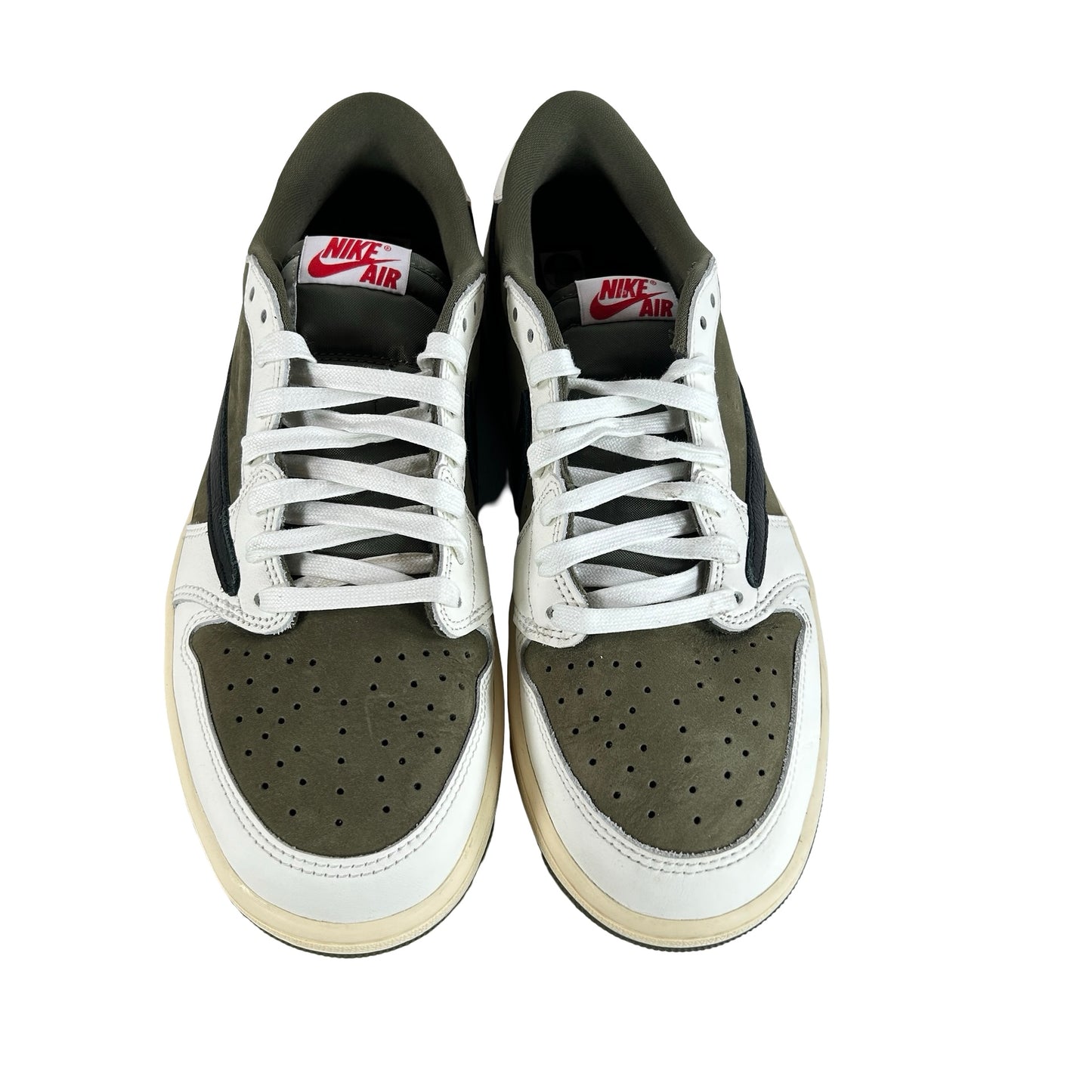 DM7866 200 Jordan 1 Retro Low OG SP Travis Scott Medium Olive [USED] - 10 M (Used7)
