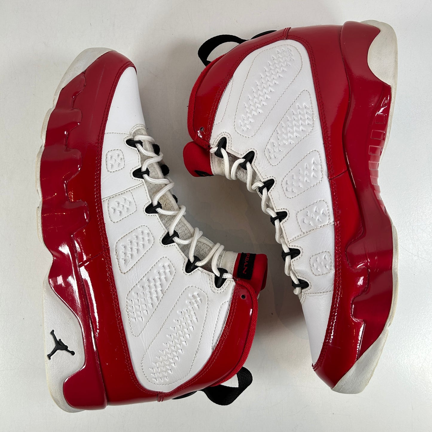 302370 160 Jordan 9 Retro White Gym Red [USED] - 11.5 M (Used) (Replace Box)