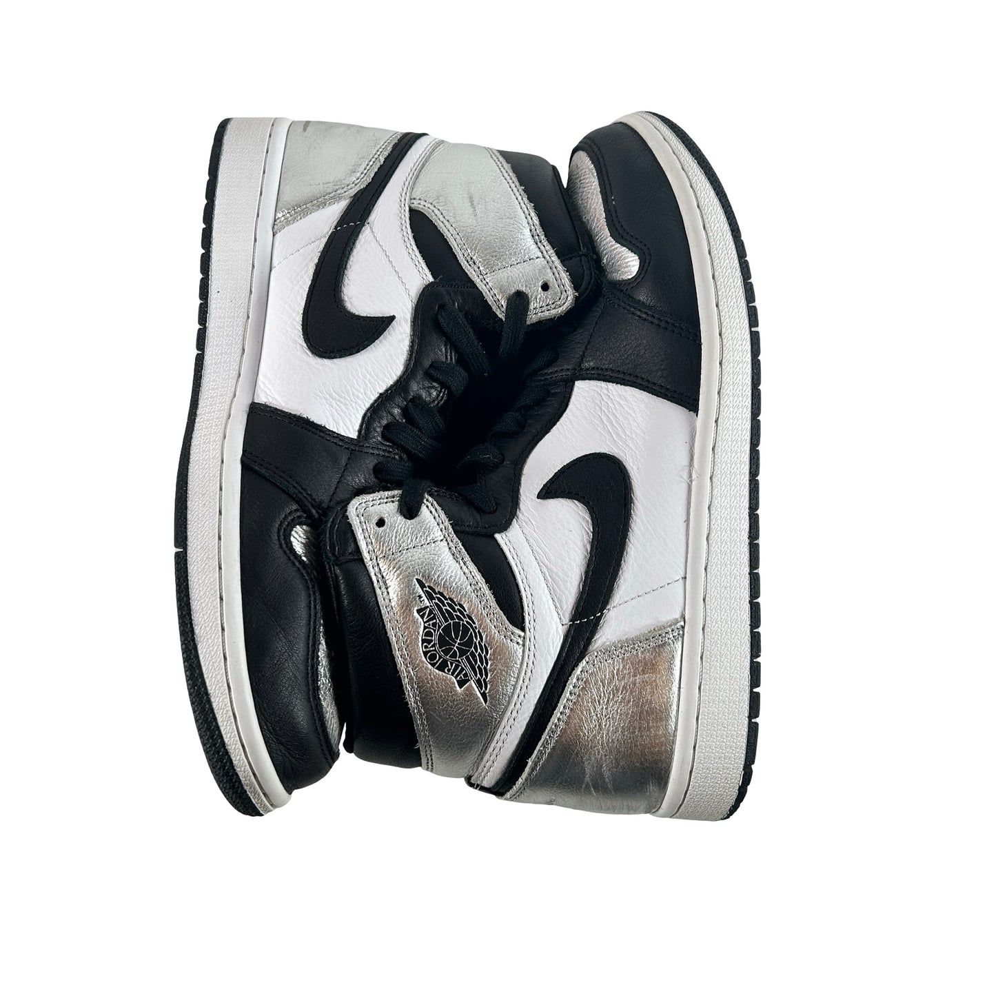 CD0461 001 Jordan 1 Retro High Silver Toe (Women's) [USED] - 9.5 W (Used)