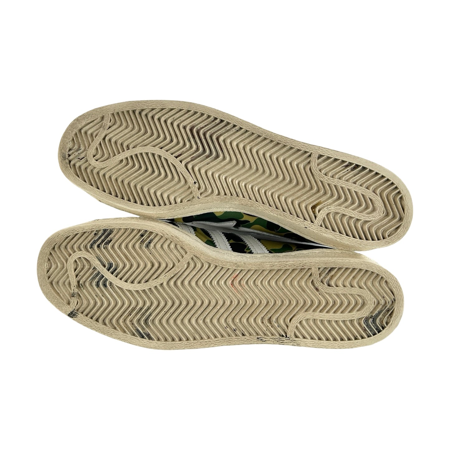 GZ8981 adidas Superstar Bape ABC Camo Green [USED] - 10 (Used) (No Box)
