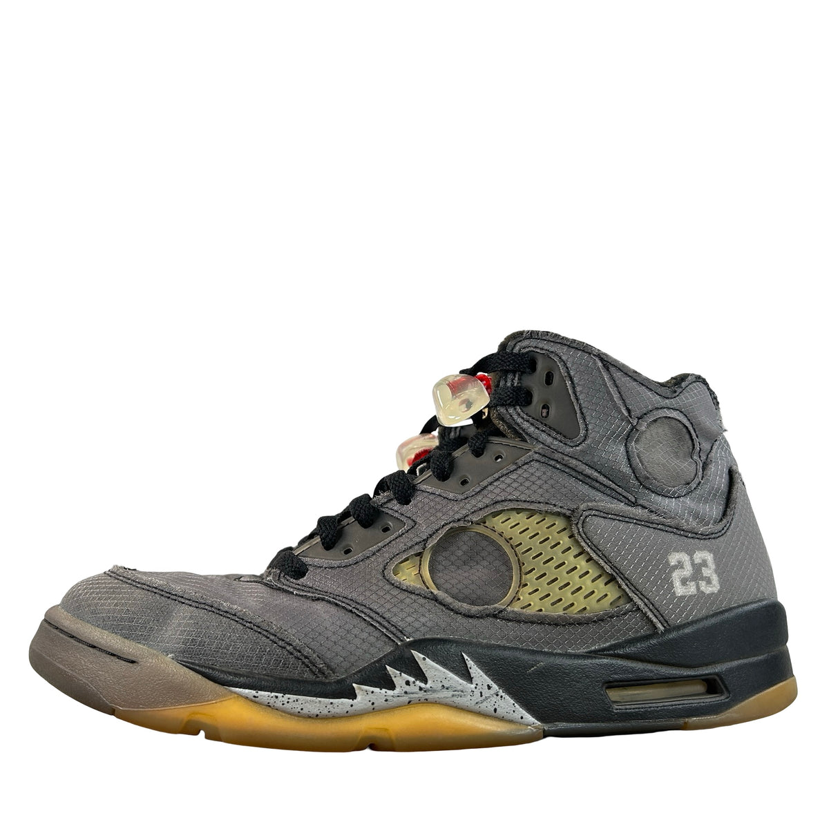 CT8480 001 Jordan 5 Off-White Black [USED] - 11 M (Used8)