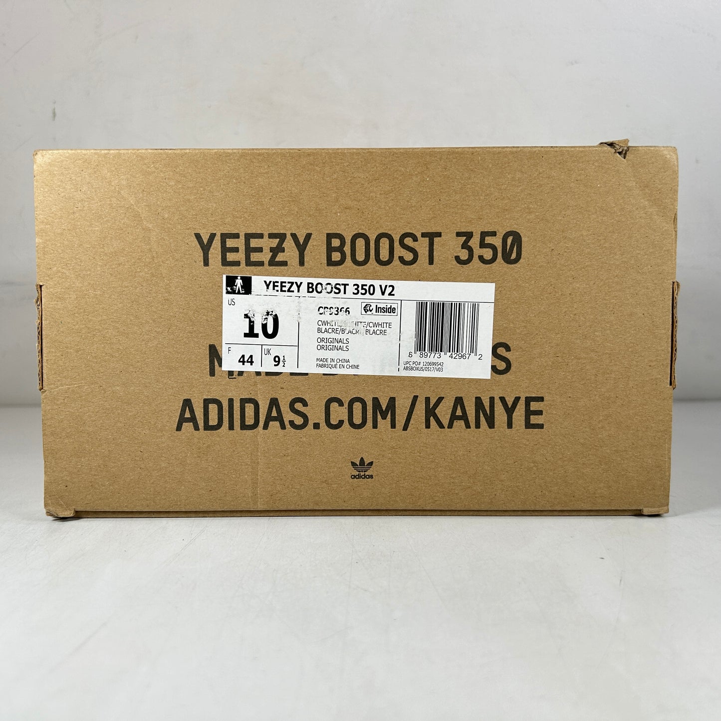 CP9366 Yeezy 350 V2 Cream White [USED] - 10 M (Used)