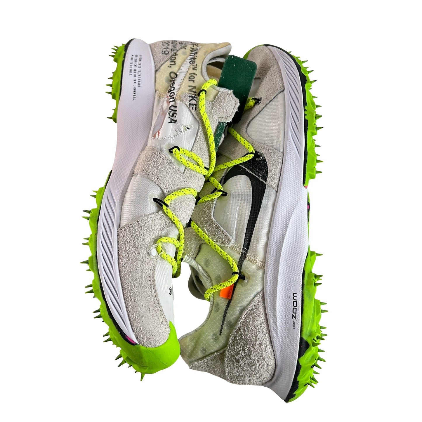 CD8179 100 Nike Zoom Terra Kiger 5 Off-White White (W) [CONDITIONAL] - 16.5 W (Yellowing)