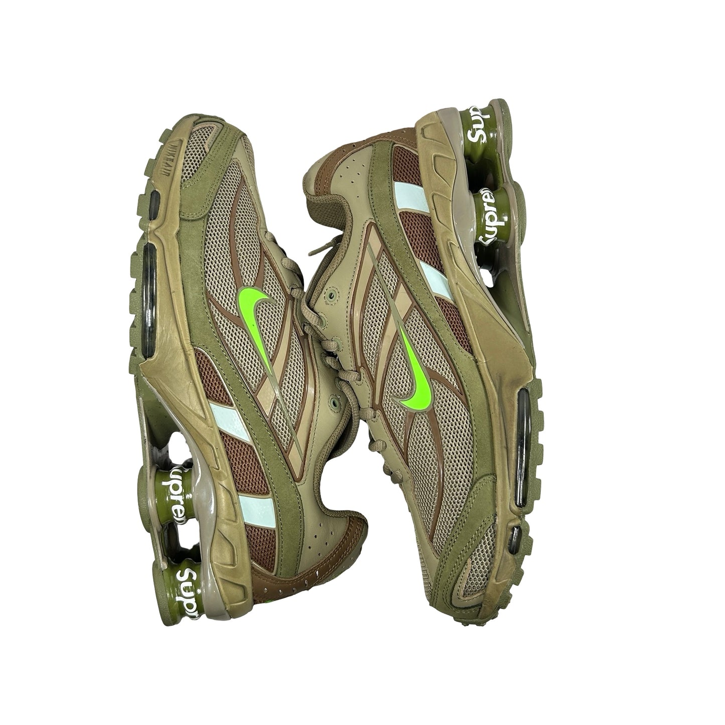 DN1615 200 Nike Shox Ride 2 SP Supreme Olive [USED] - 9.5 M (Used)