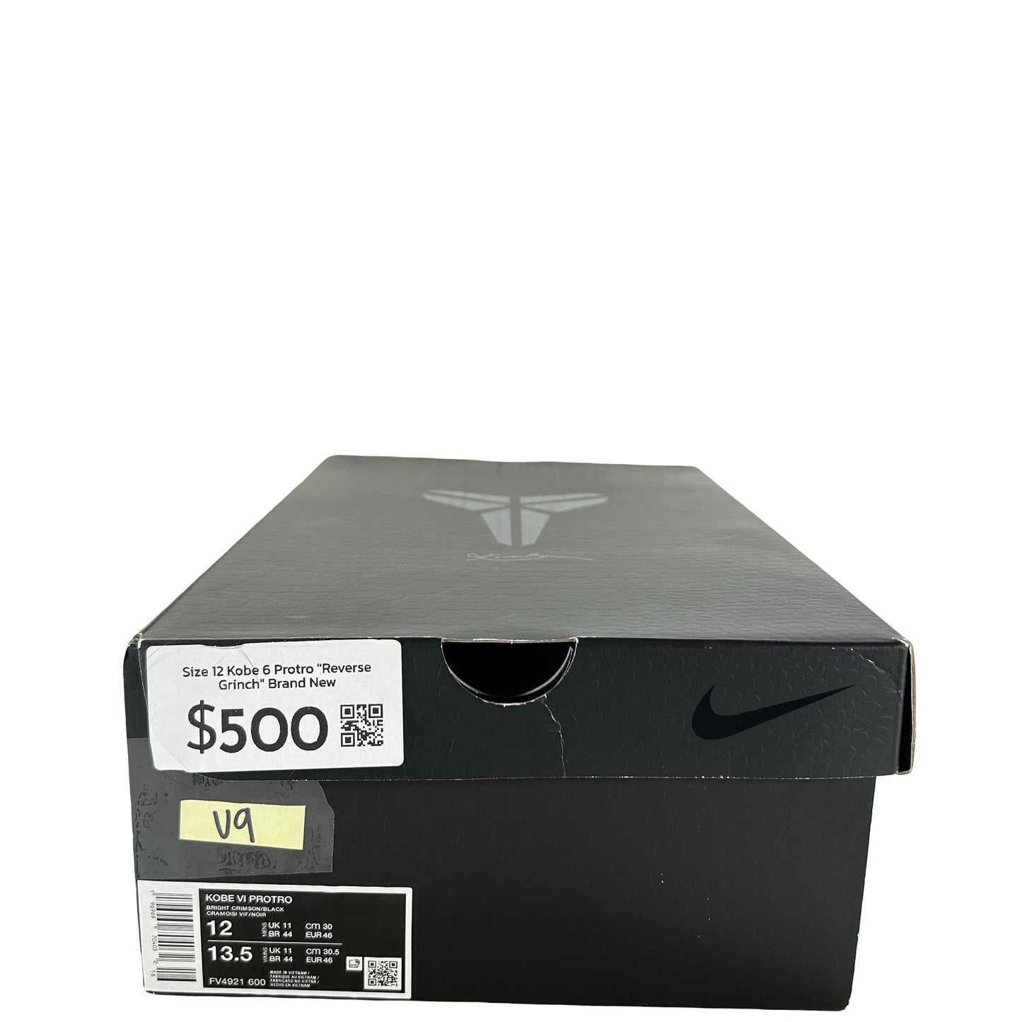 FV4921 600 Nike Kobe 6 Protro Reverse Grinch [USED] - 12 M (Used9)