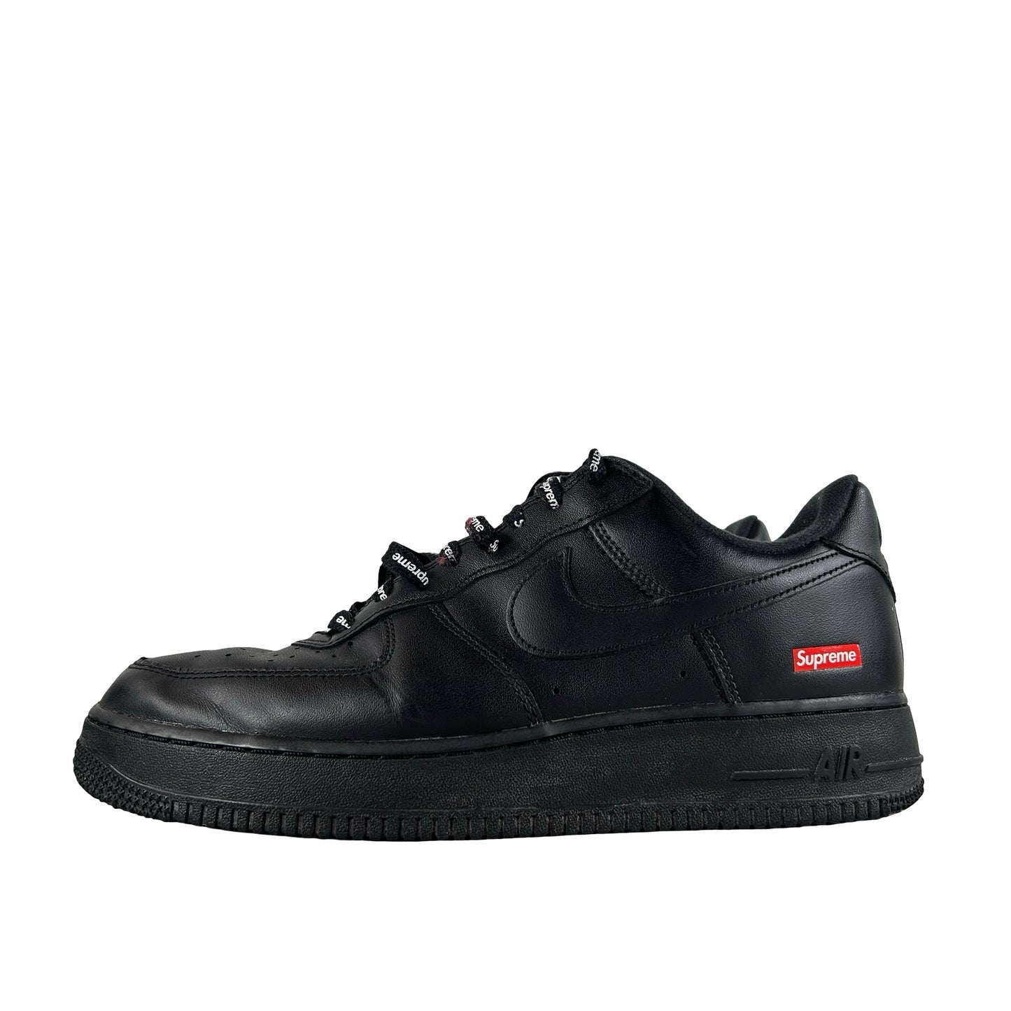 CU9225 001 Air Force 1 Low Supreme Black [USED] - 9 M (Used4)